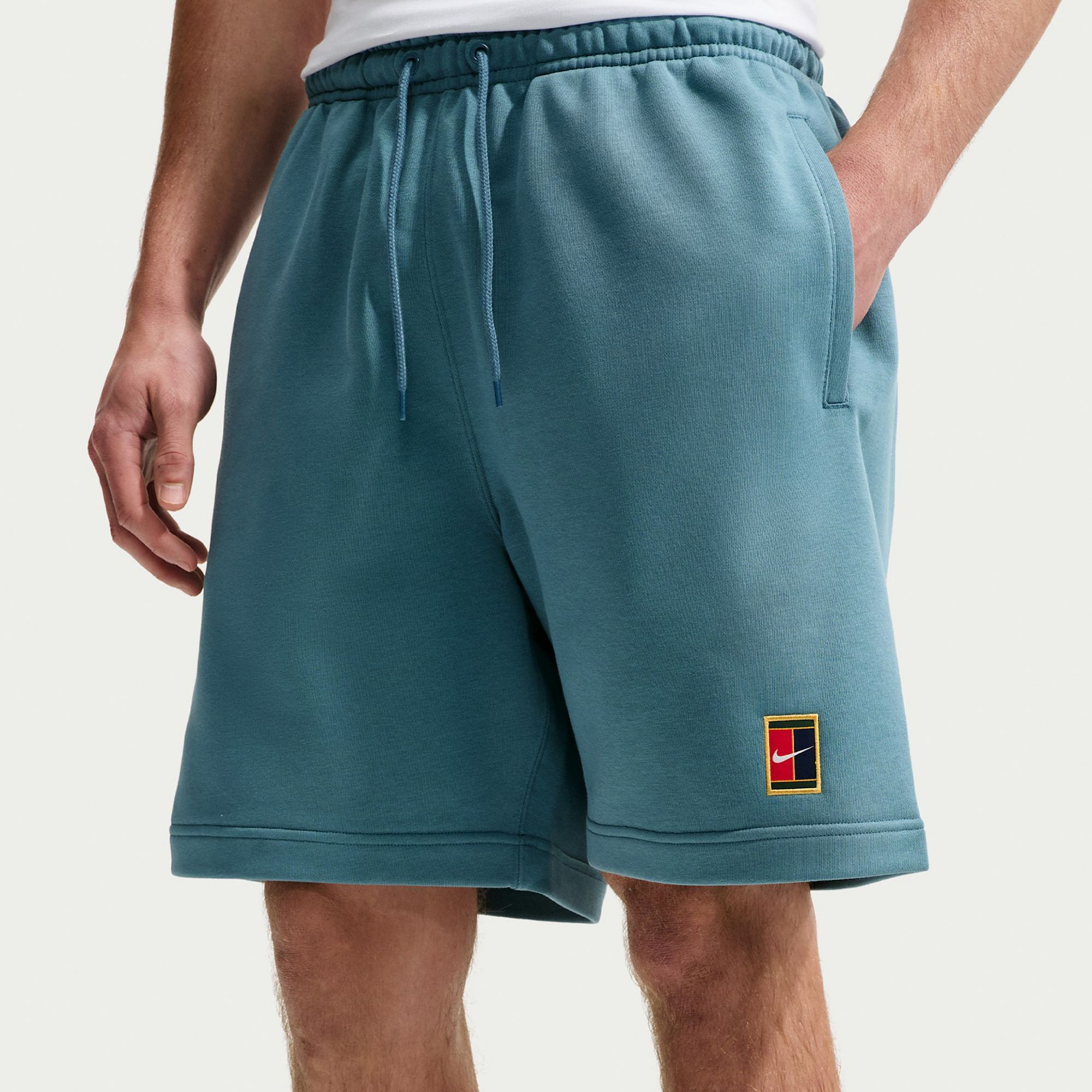Nike Men's NikeCourt Heritage Dri-FIT Fleece Tennis Shorts