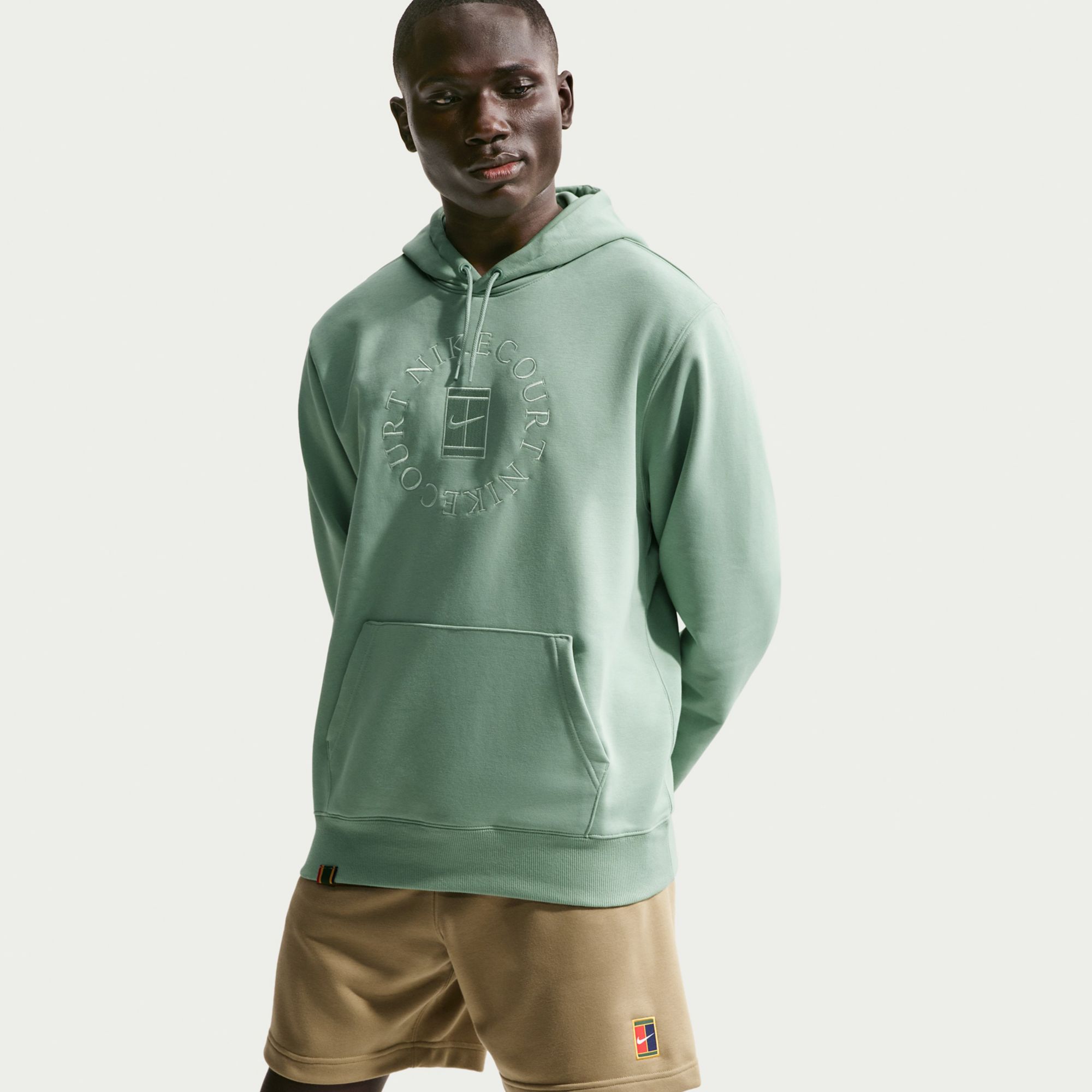 Nike Men's NikeCourt Heritage Dri-FIT French Terry Tennis Pullover Hoodie