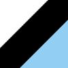 White/Black/Blue