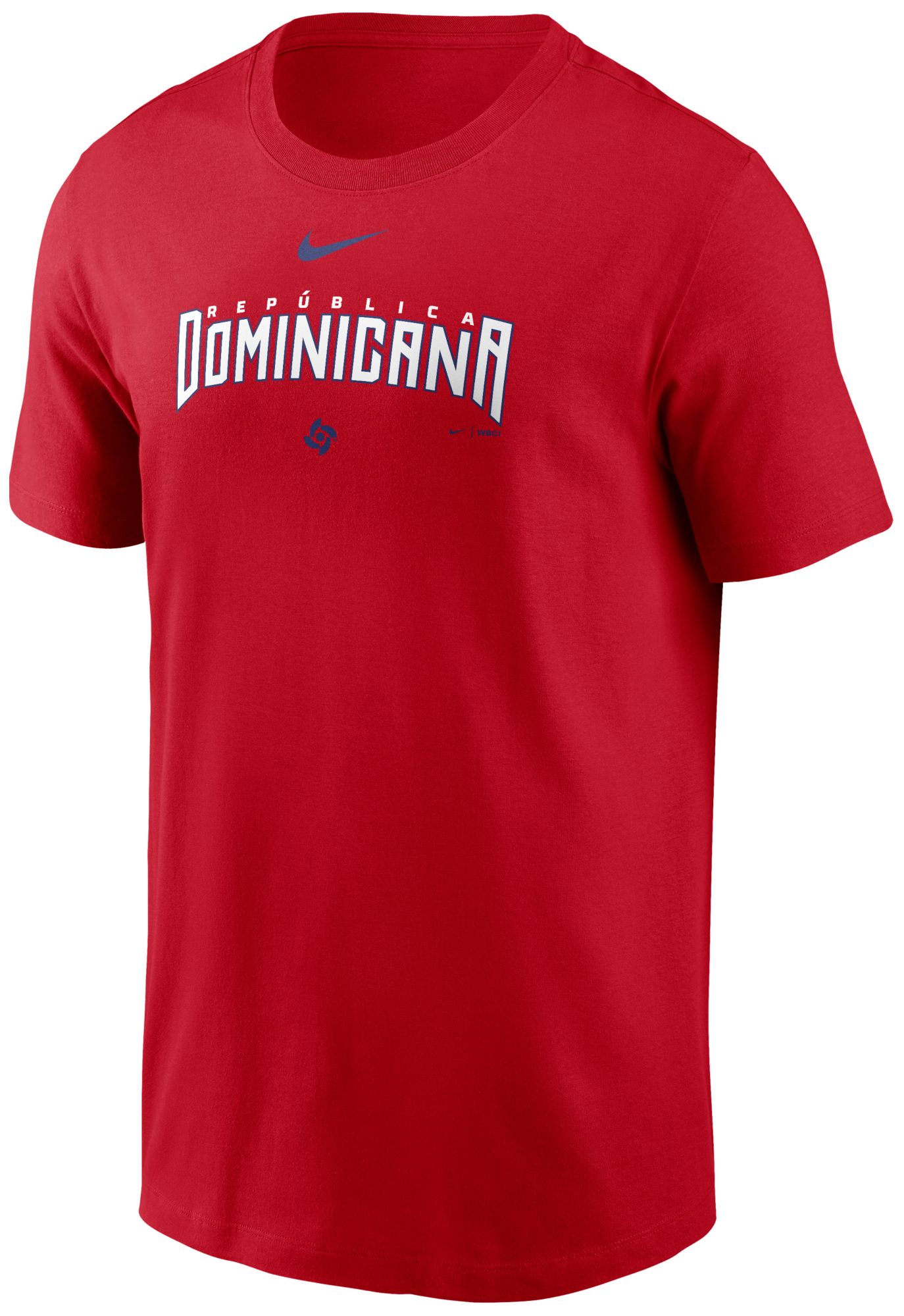 Nike Men's World Baseball Classic 2026 Domincan Republic Wordmark T-Shirt