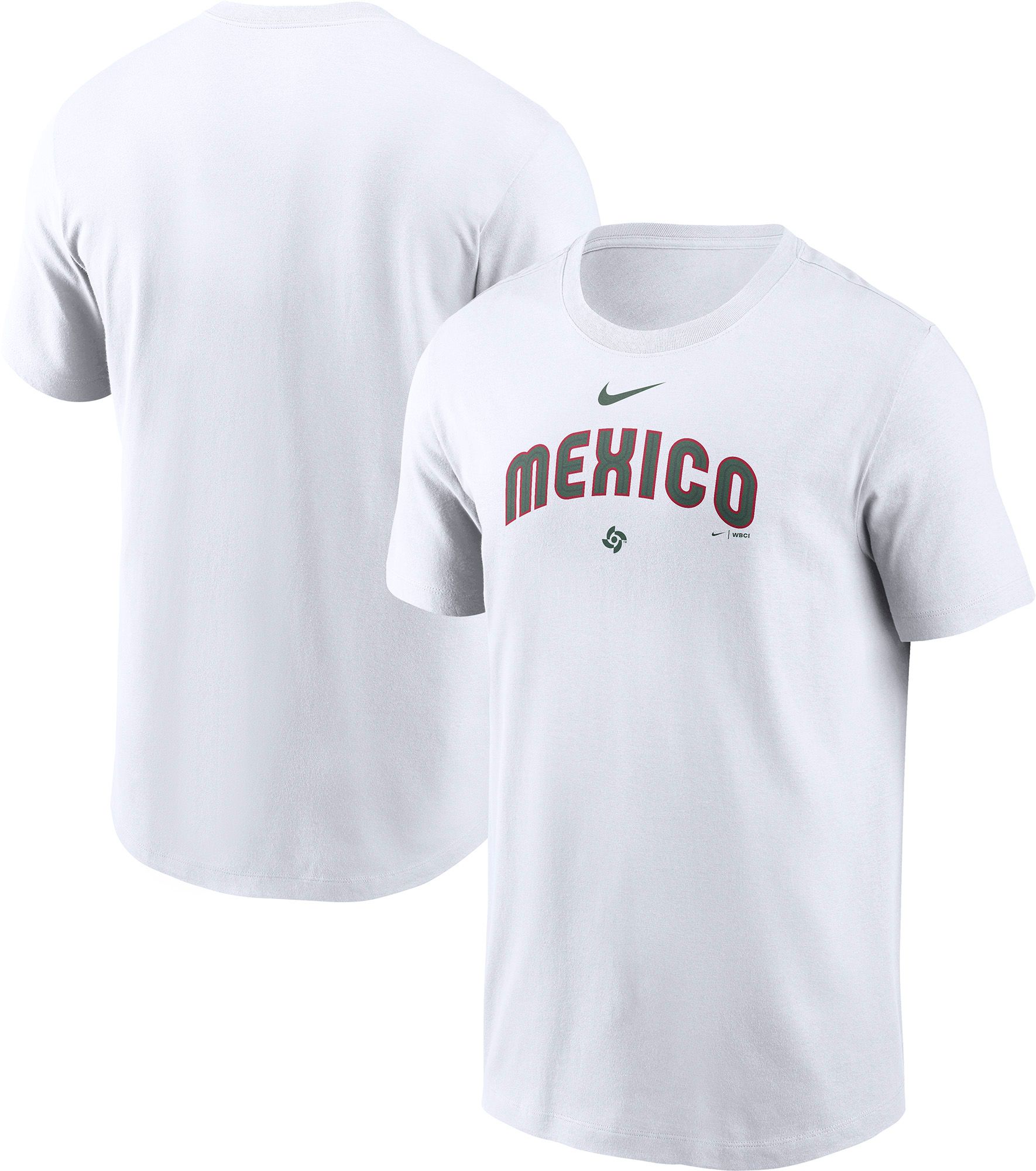 Nike Men's World Baseball Classic 2026 Mexico Wordmark T-Shirt