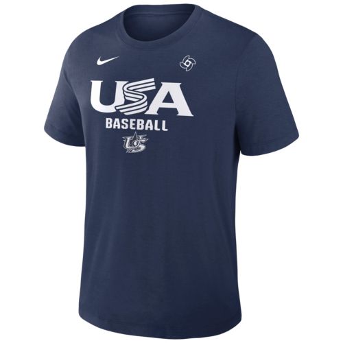 Nike Men's World Baseball Classic 2026 USA Navy Aaron Judge #99 T