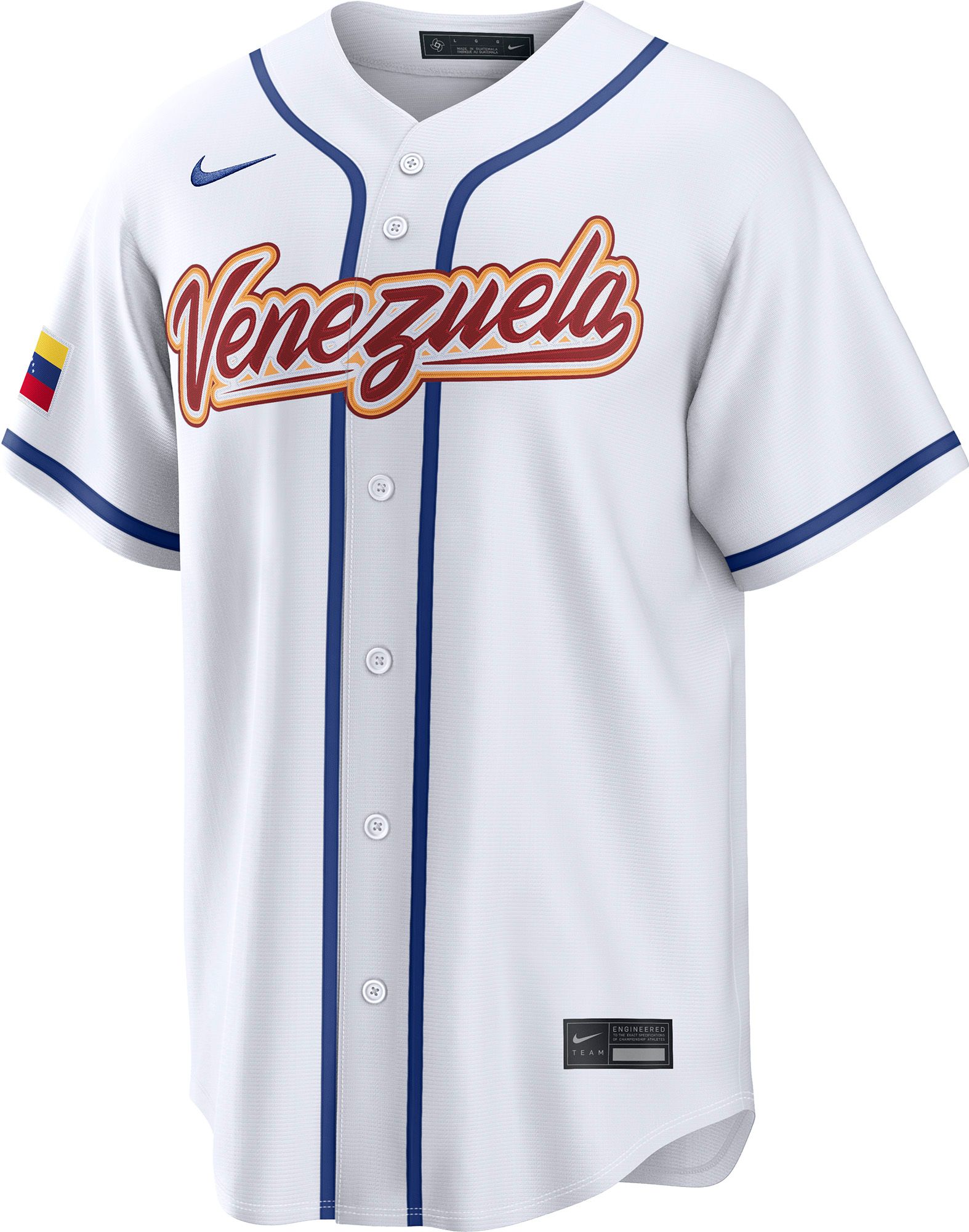 Nike Men's 2026 World Baseball Classic Venezuela Blank Home Jersey