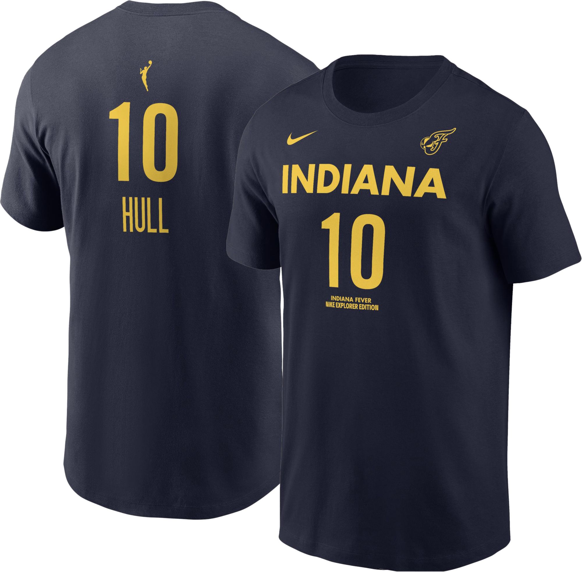 Nike Adult Indiana Fever Lexie Hull #10 Navy Explorer T-Shirt