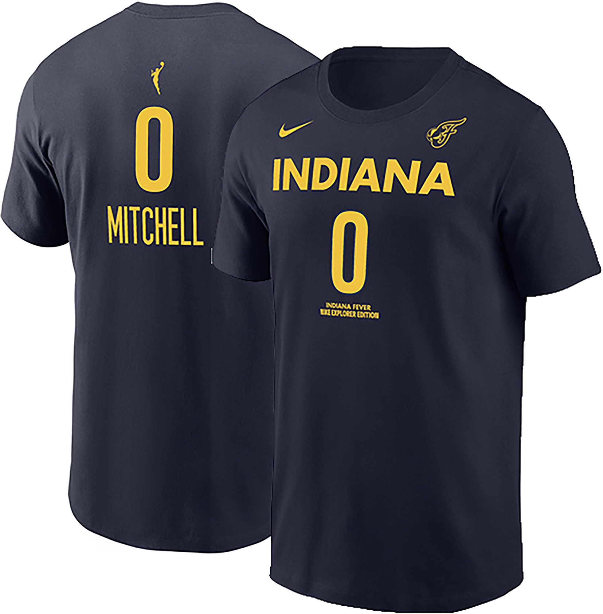 Nike Adult Indiana Fever Kelsey Mitchell Navy T-Shirt