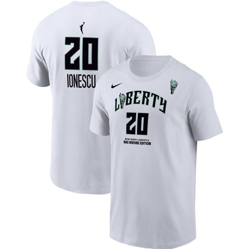 Nike Adult New York Liberty Sabrina Ionescu #20 Black T