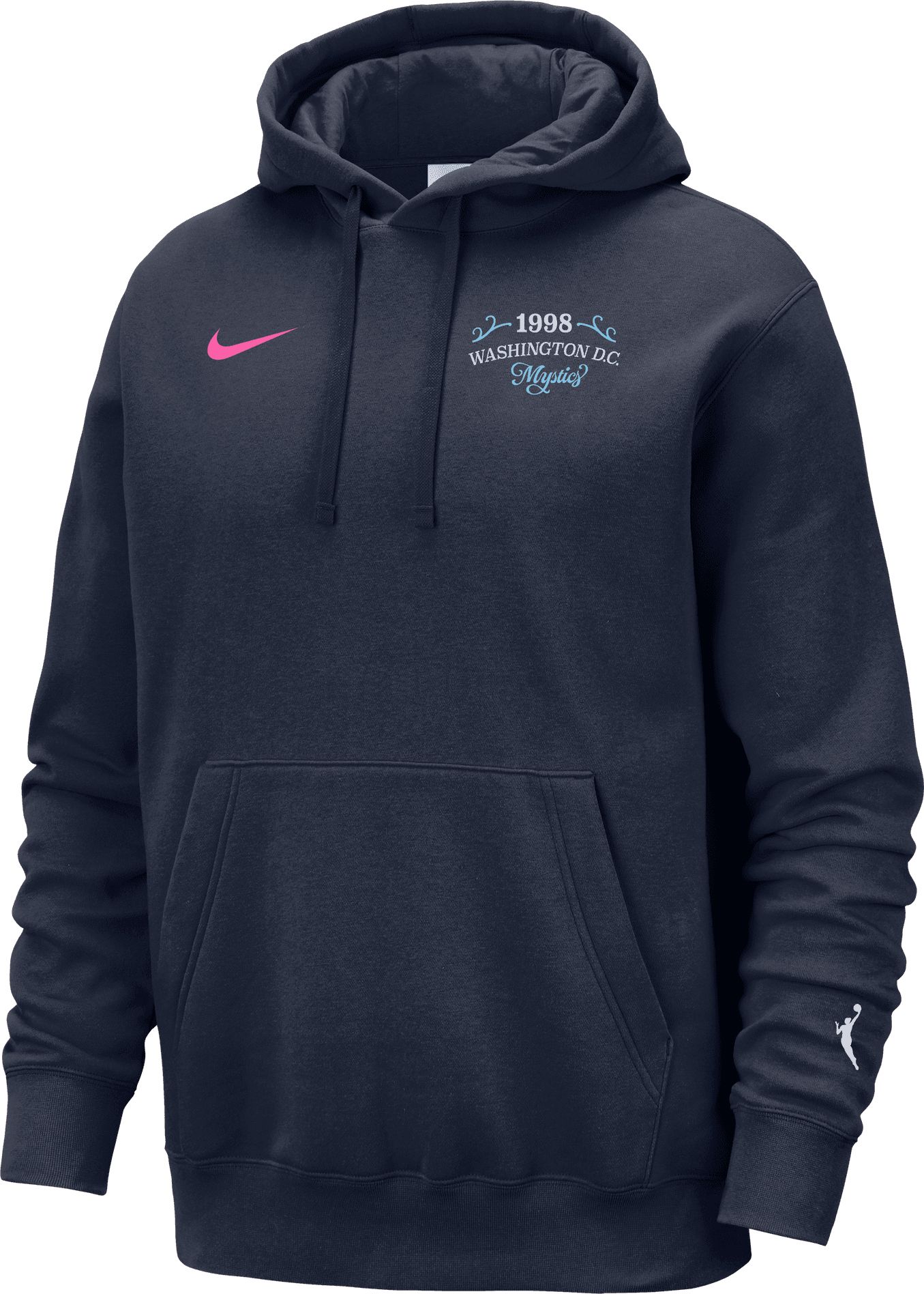 Nike Adult Washington Mystics Navy Rebel Hoodie