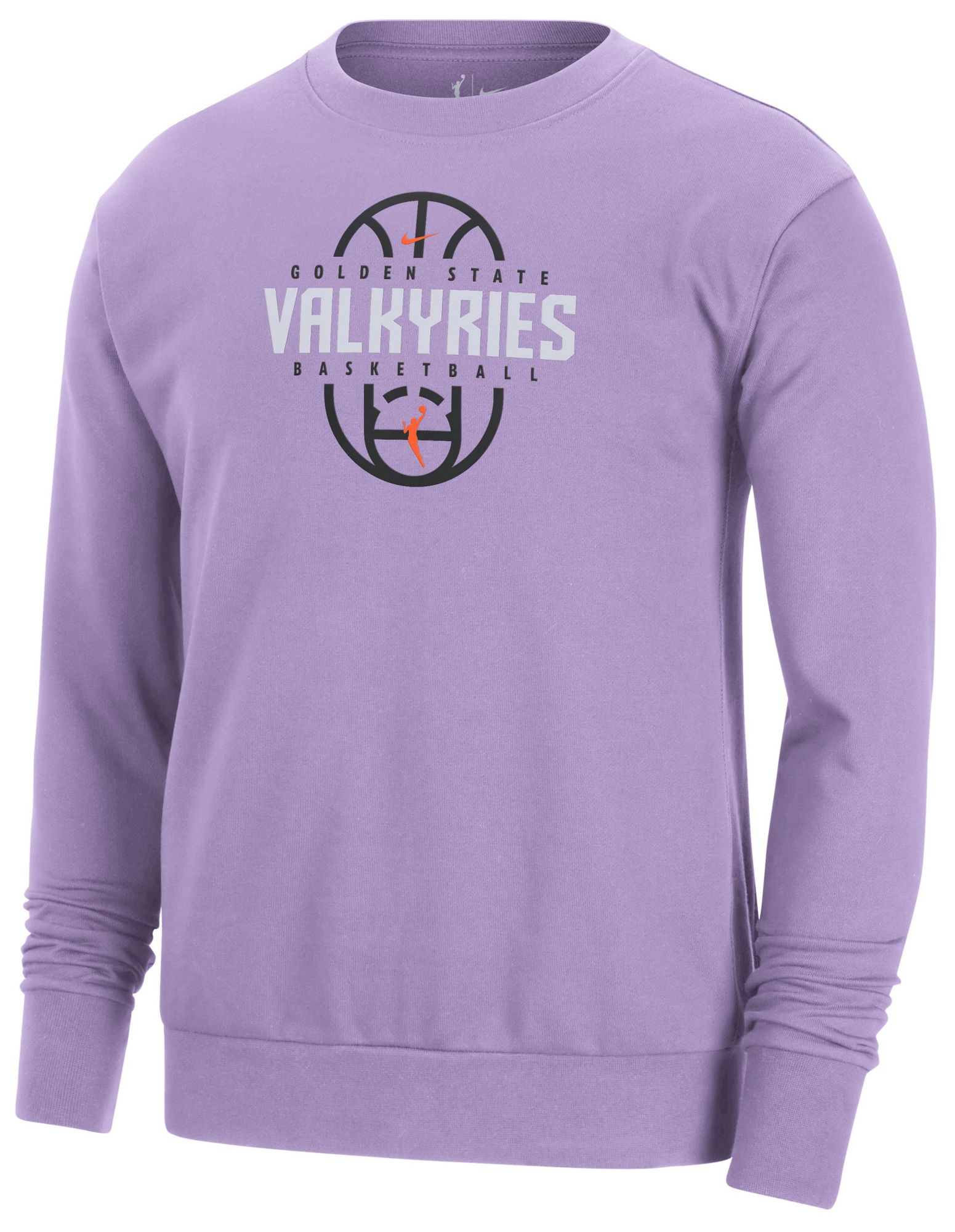 Nike Men's Golden State Valkyries Purple Practice Crewneck Sweatshirt