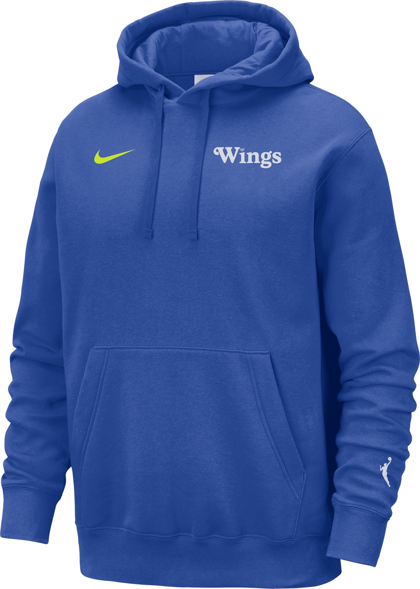 Nike Adult Dallas Wings Blue Rebel Hoodie