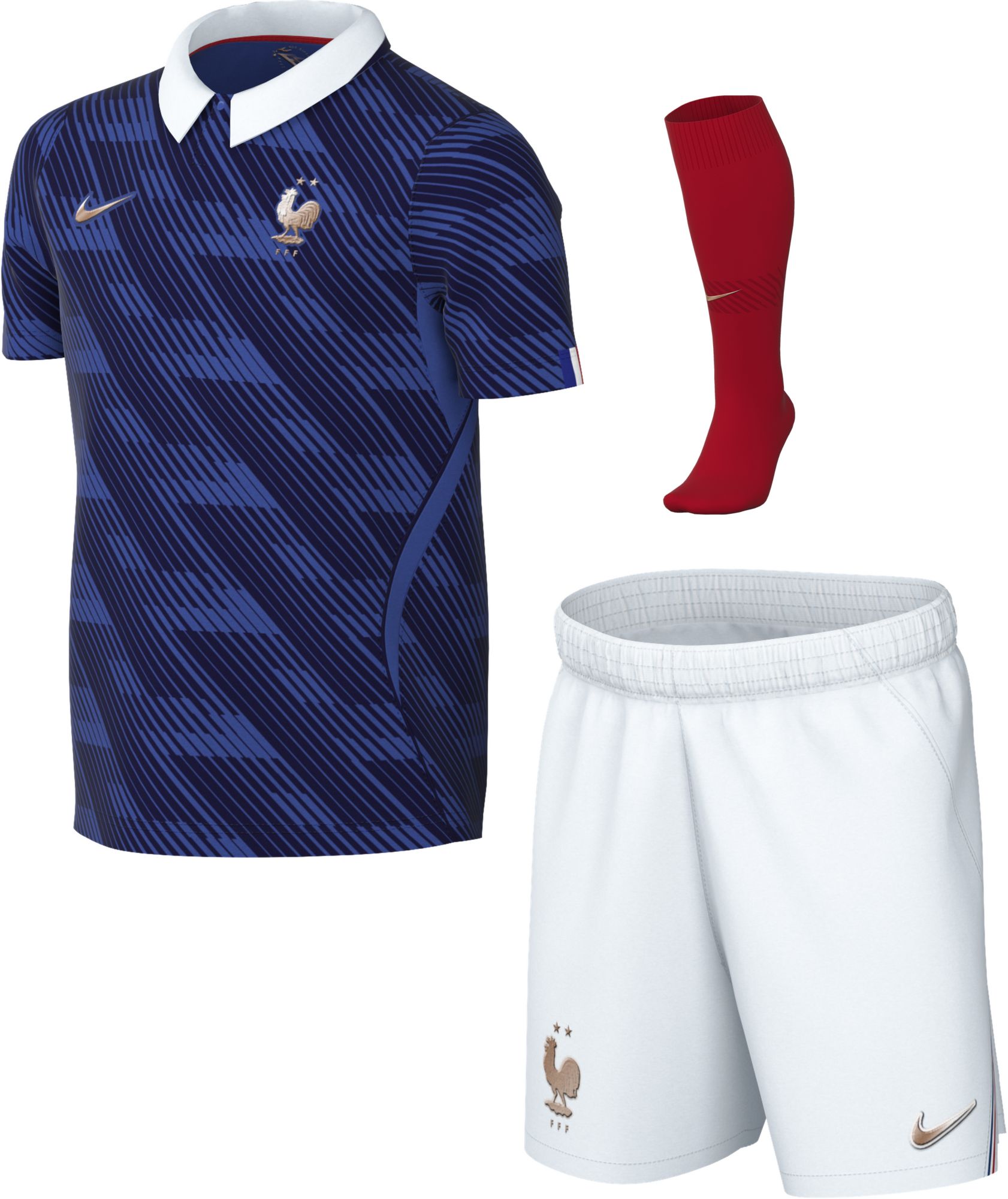 Nike Toddler France 2026 Home Replica Jersey Kit