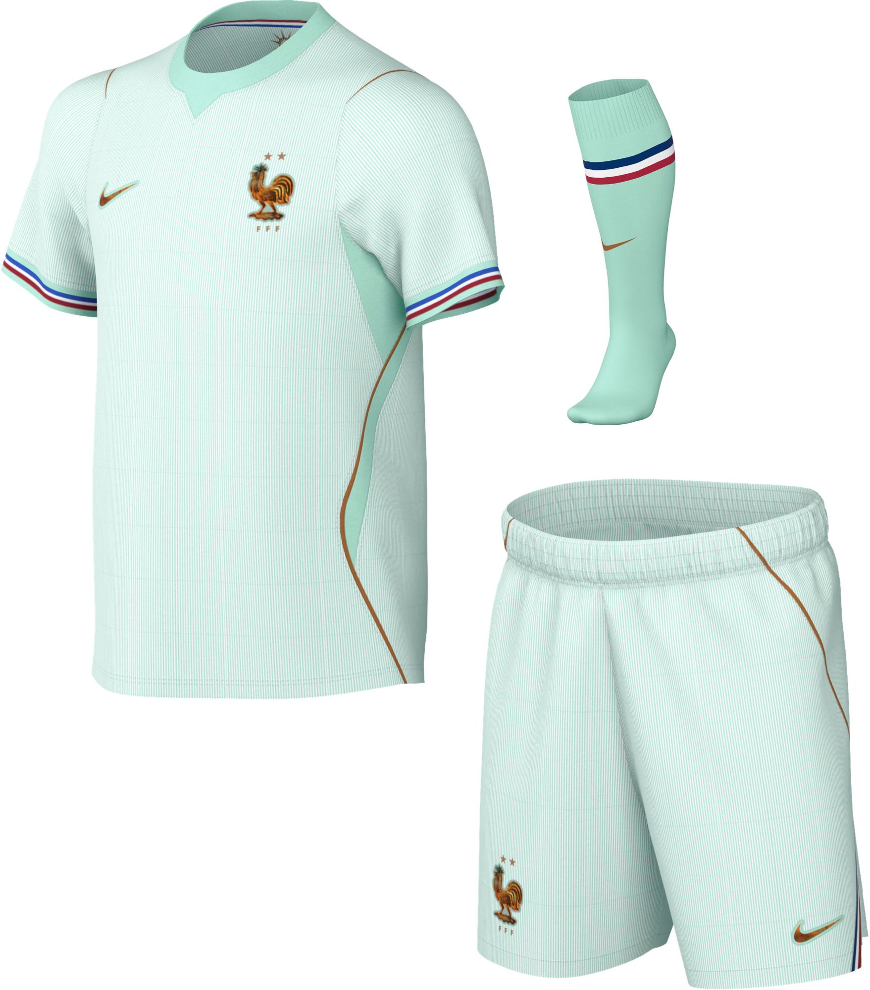 Nike Toddler France 2026 Away Replica Jersey Kit