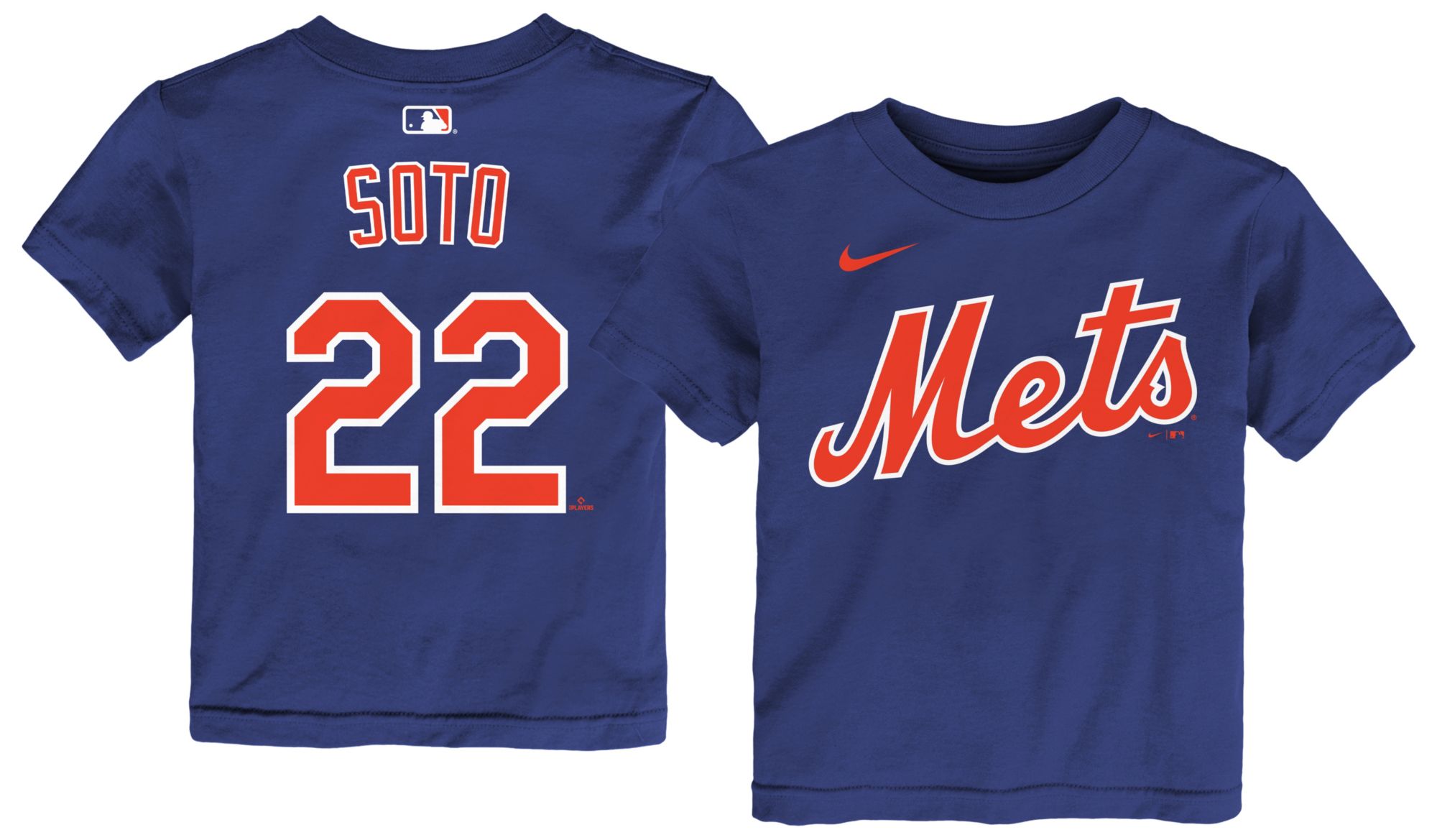 Nike Toddler New York Mets Blue Juan Soto #22 Home T-Shirt