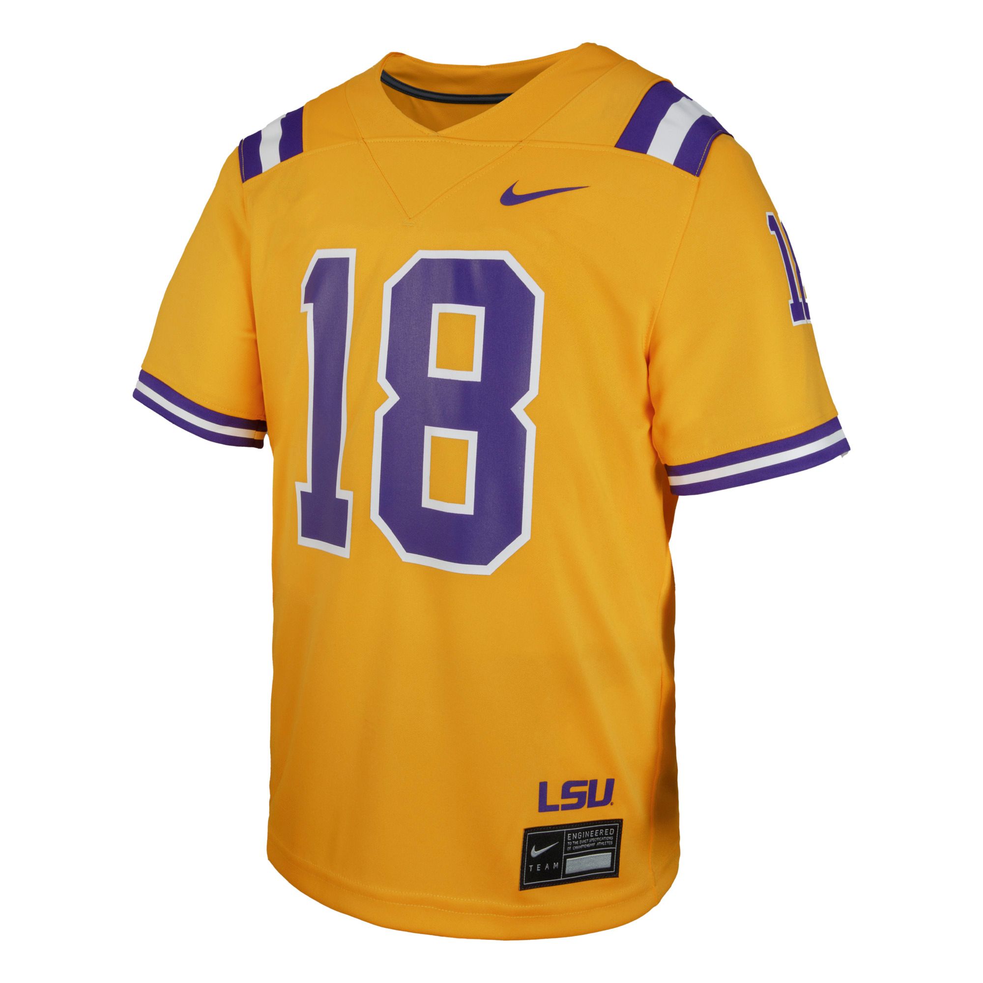 Nike Toddler LSU Tigers Gold 2T Replica Alternate Football Jersey