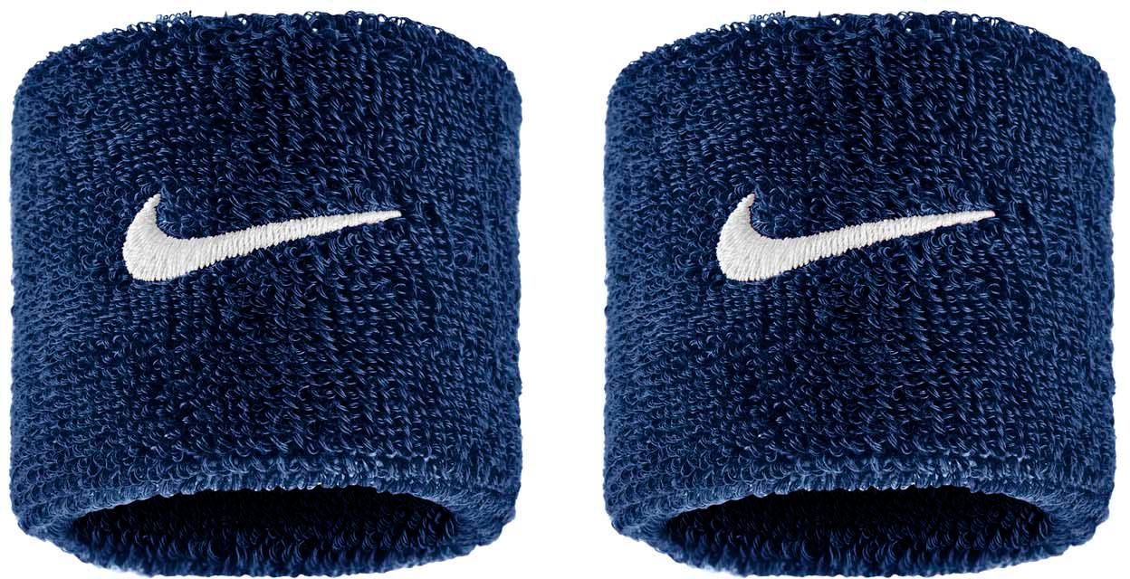 Nike Swoosh Classic Wristbands College Navy/White thumbnail