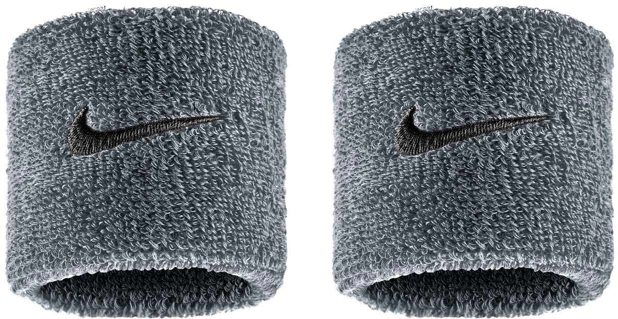 Nike Swoosh Classic Wristbands Cool Grey/Black thumbnail