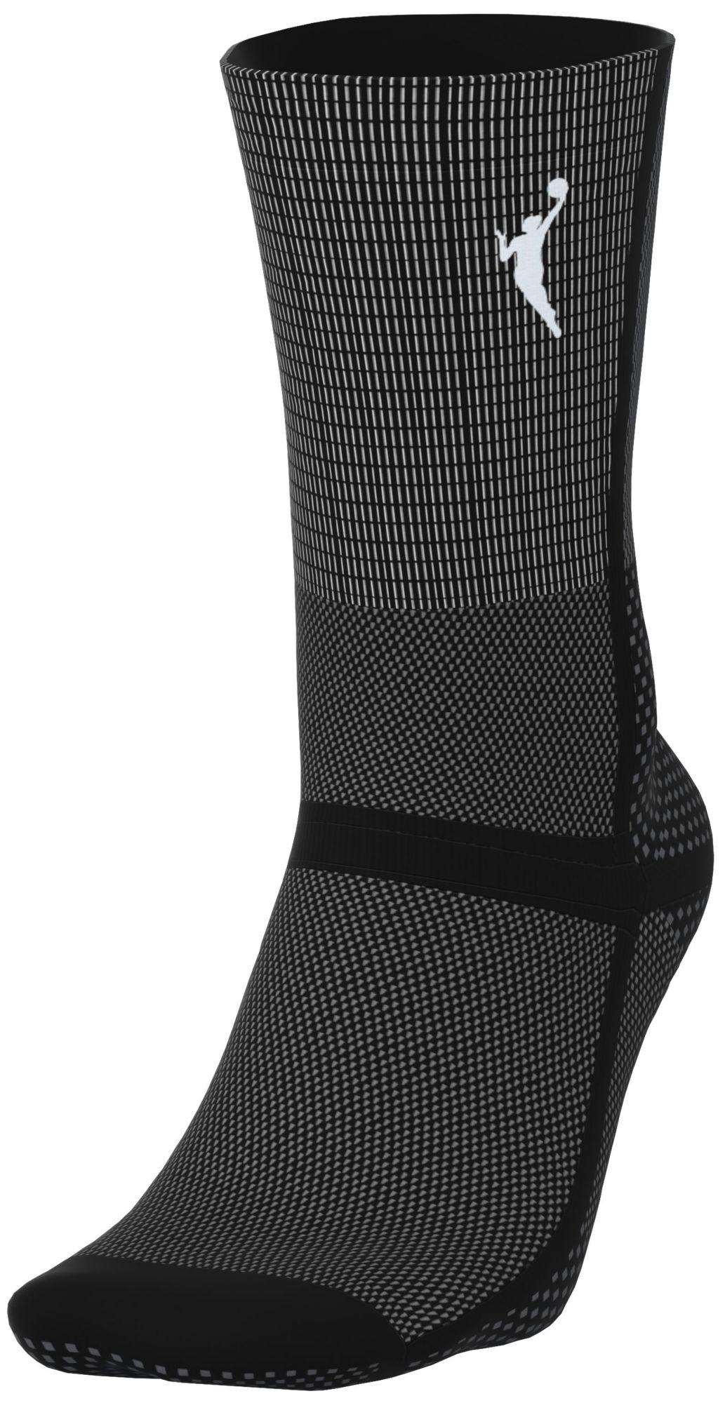 Nike Adult WNBA Black Crew Socks