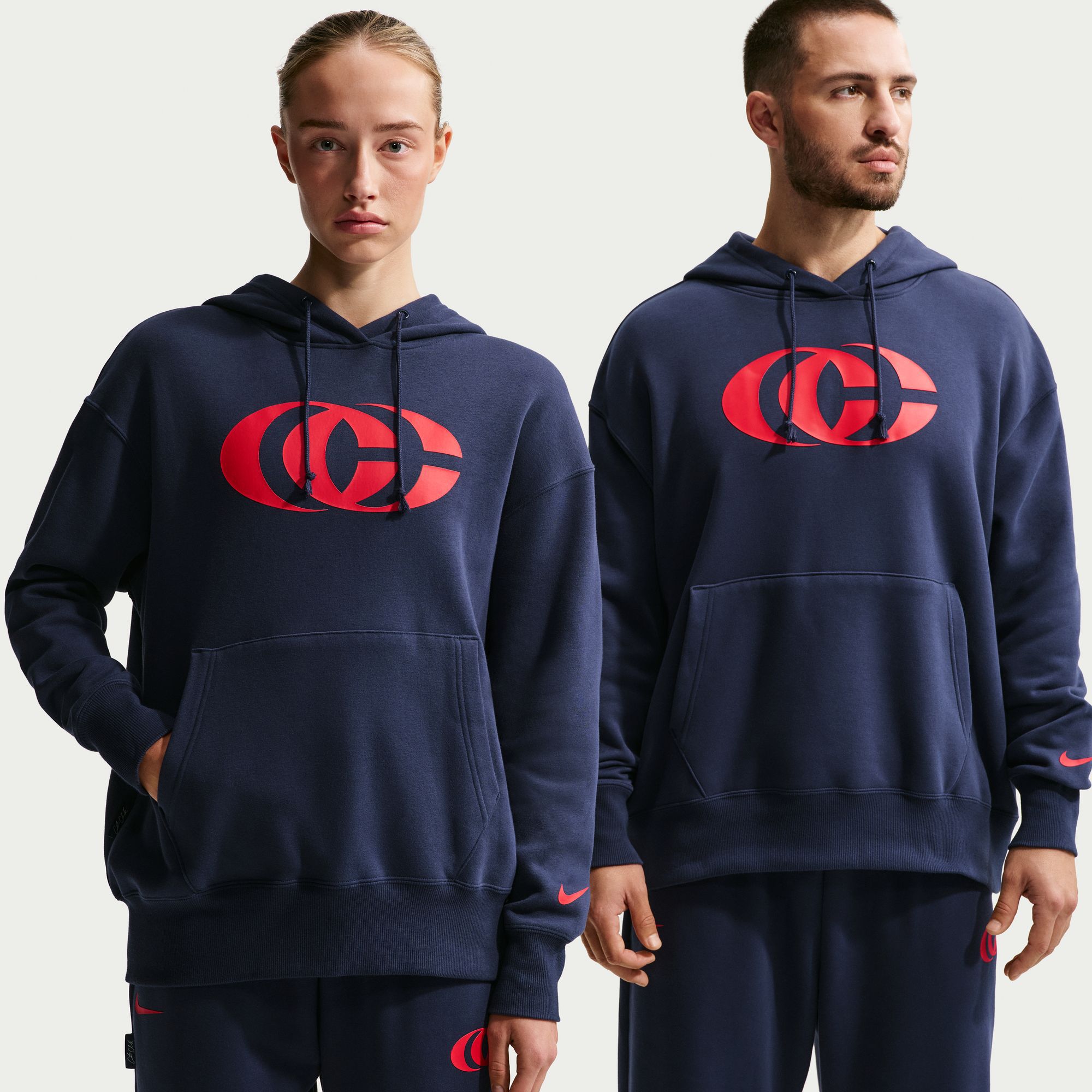 Midnight Navy/University Red