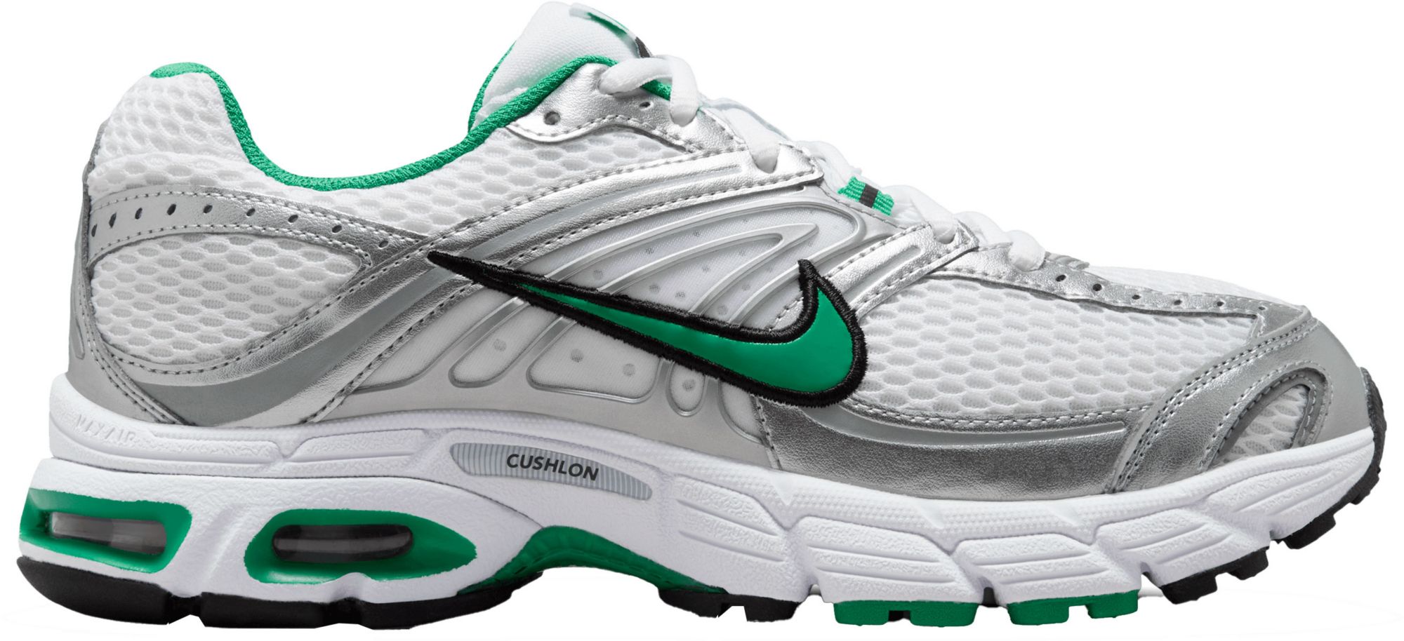 Silver/Green