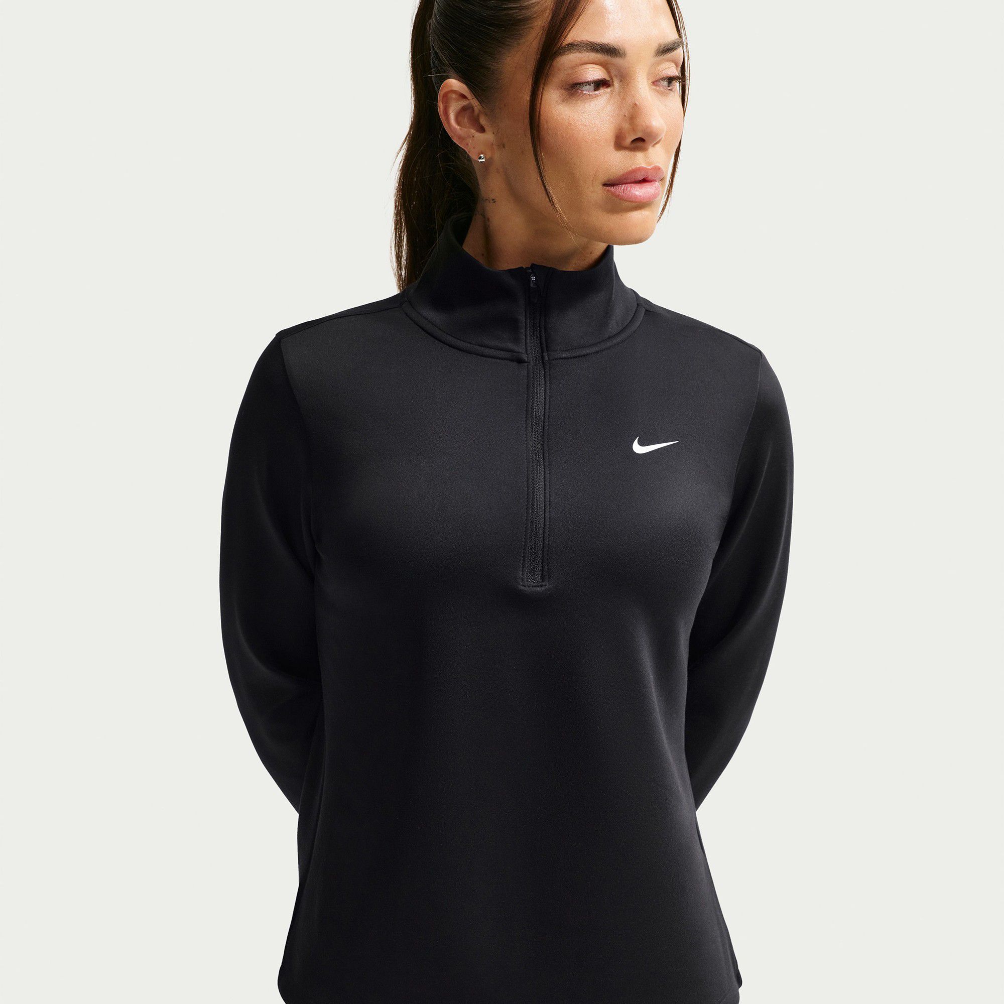 Nike Women's One Therma-FIT 1/2-Zip Mid Layer