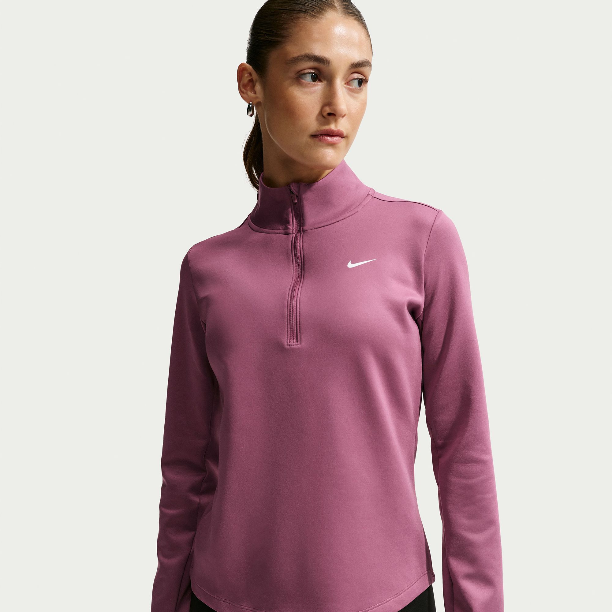 Nike Women's One Therma-FIT 1/2-Zip Mid Layer