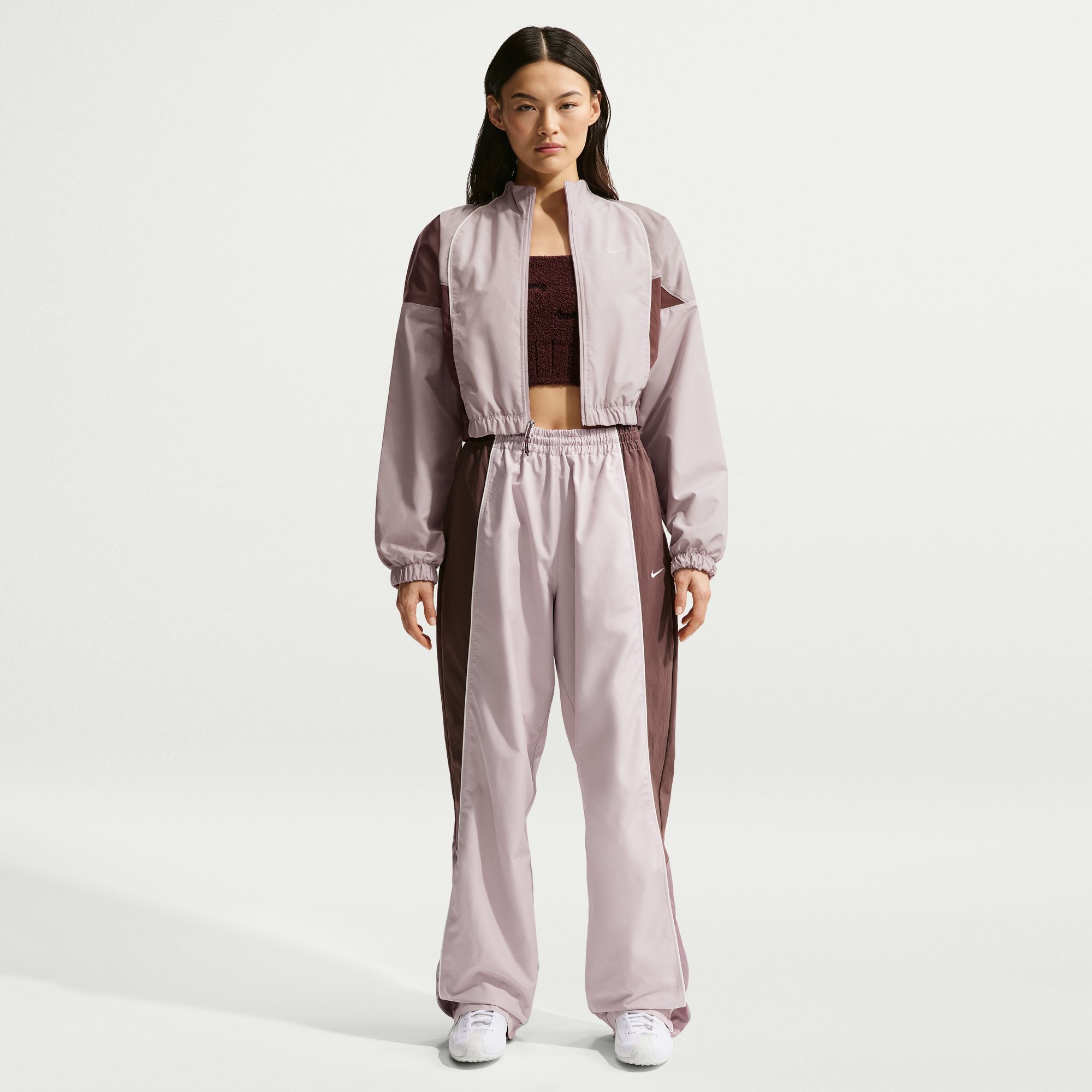 Nike Women's Sportswear Oversized Mid-Rise Track Pants