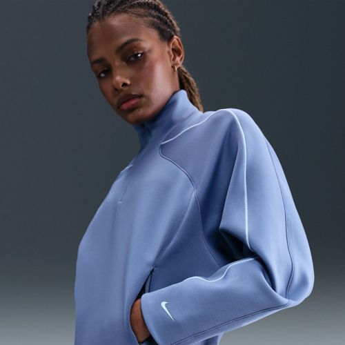 Nike Women's 24.7 ImpossiblySoft Oversized 1/2 Zip Sweatshirt