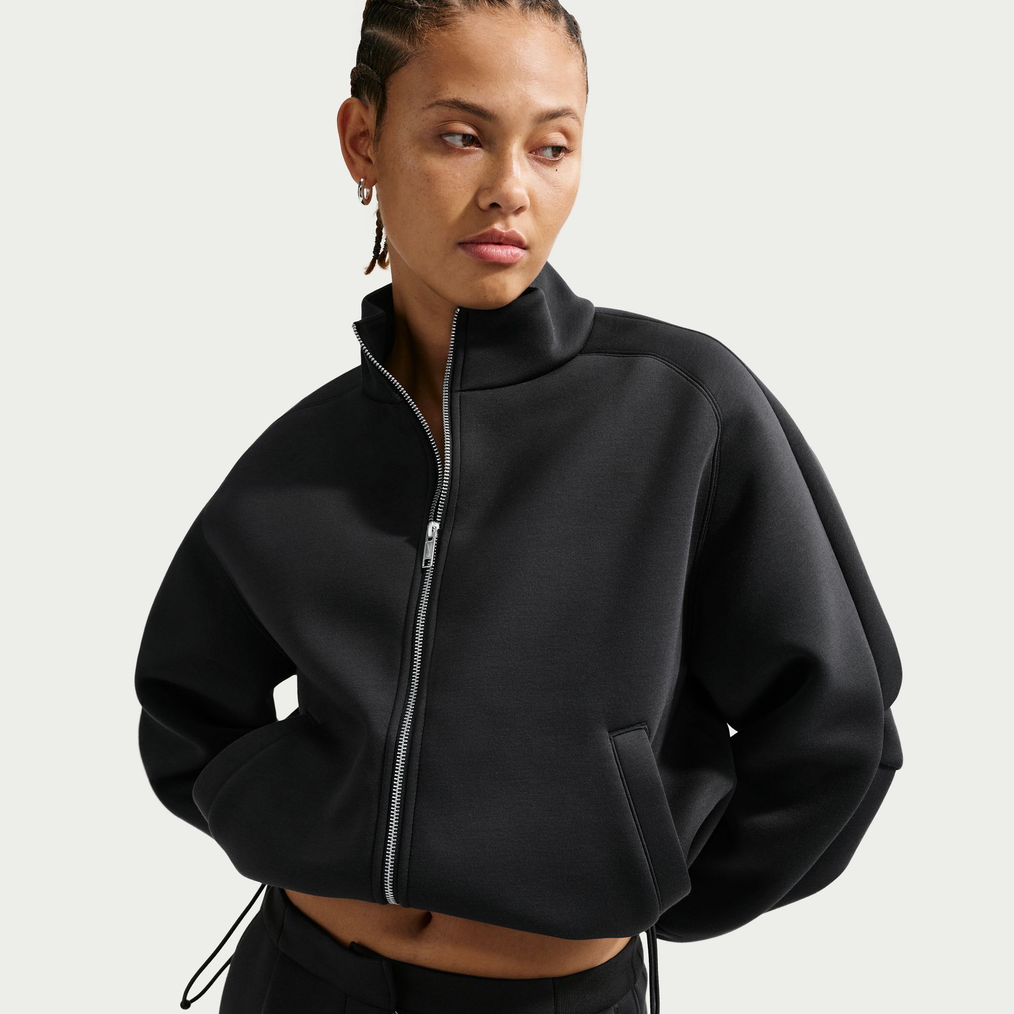 Nike Women's Sportswear Oversized Fleece Track Jacket