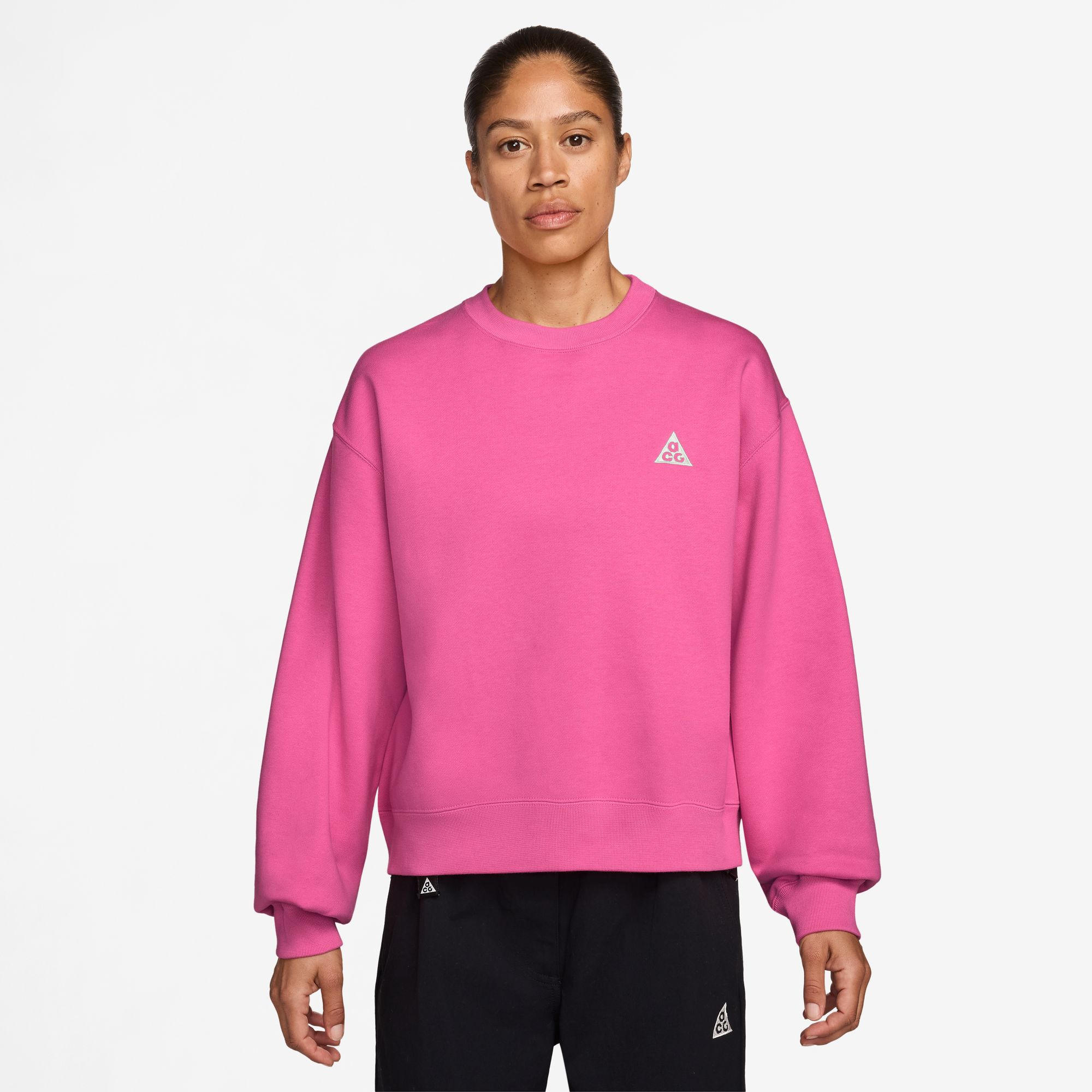 Nike Women's ACG "Tuff Fleece" Therma-FIT Crew-Neck Sweatshirt