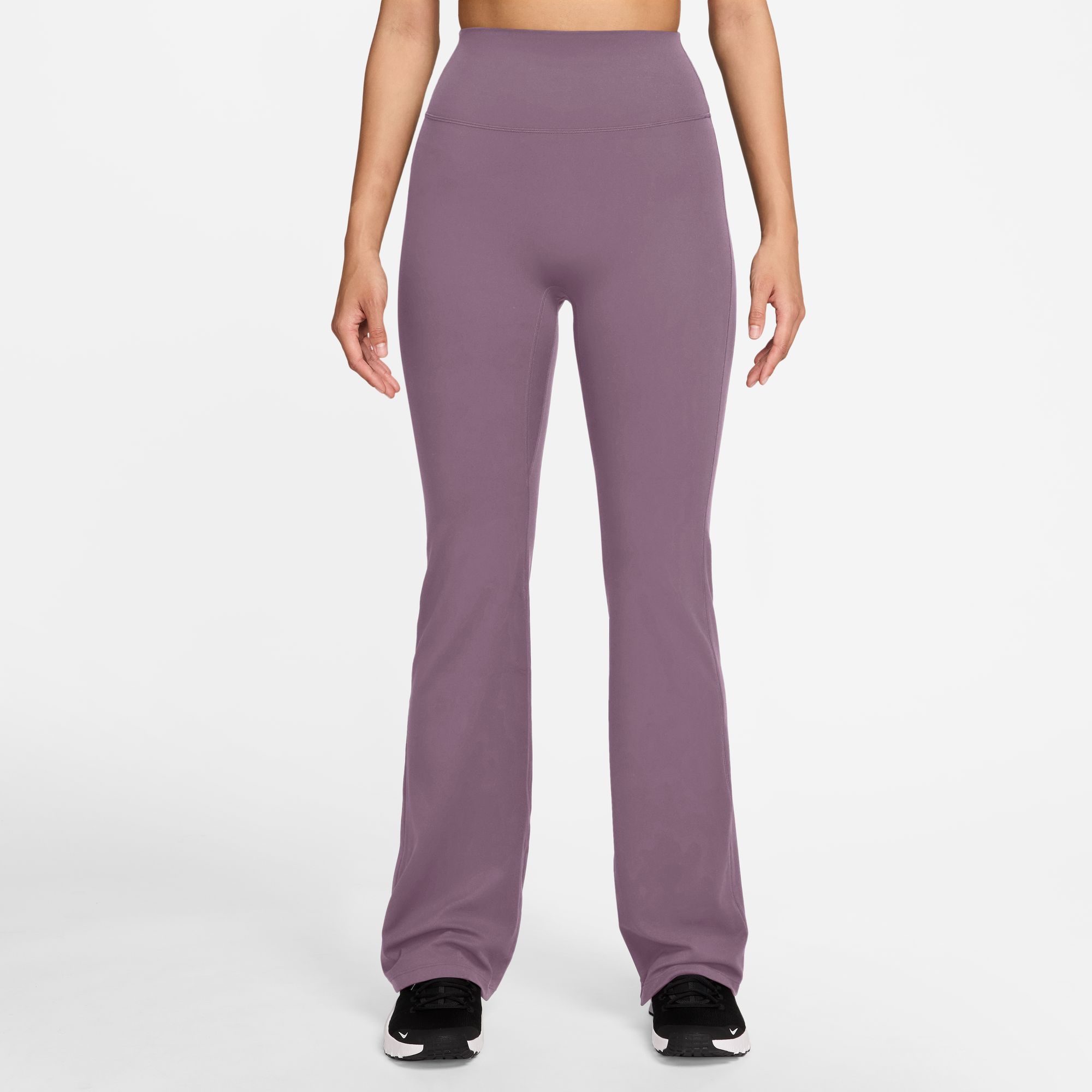 Nike Women's Zenvy High-Waisted Flared Leggings with No Front Seam