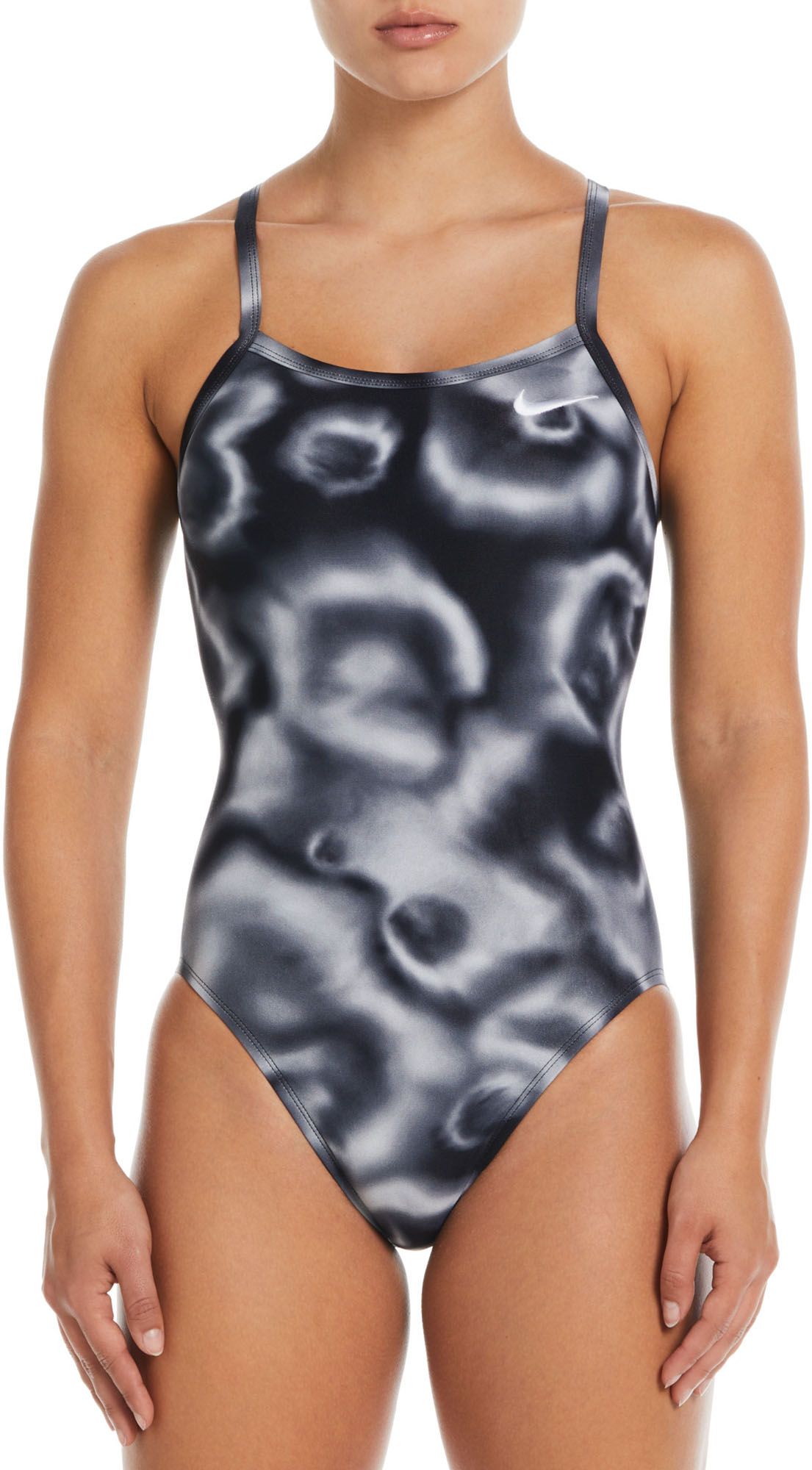 Nike Women's Digi Haze Racerback One-Piece Swimsuit