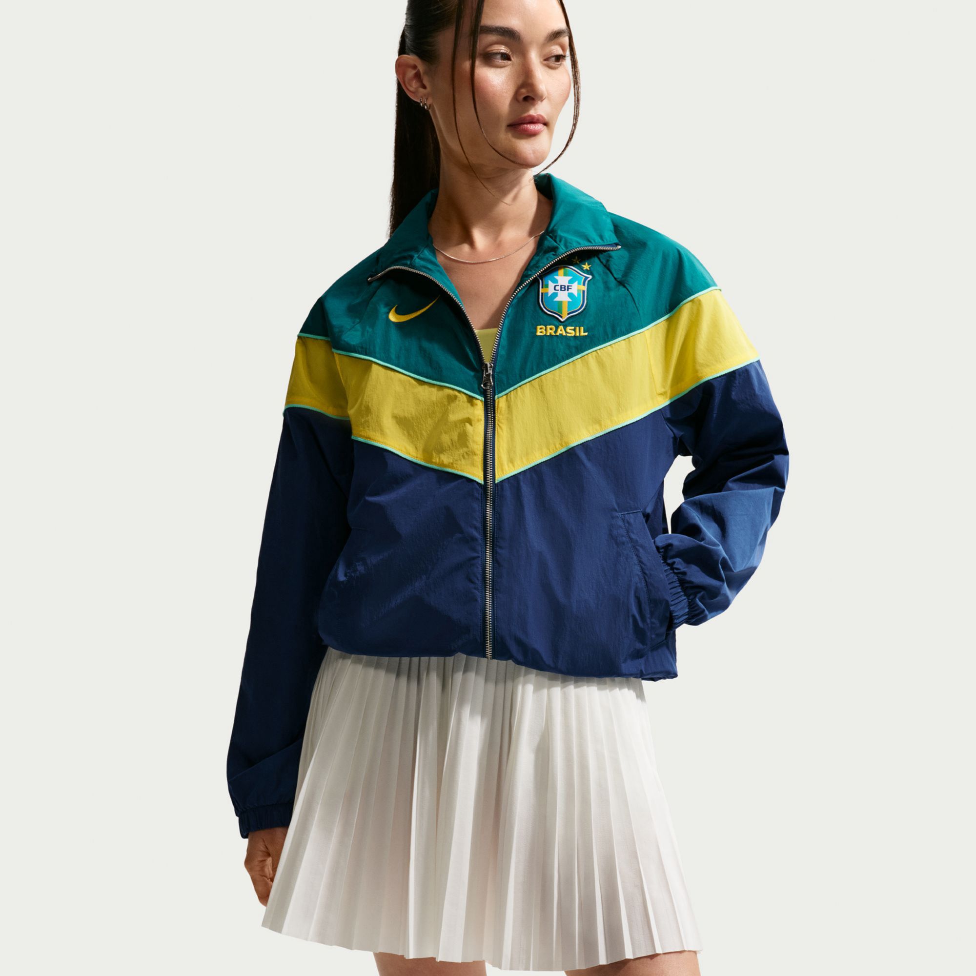 Nike Women's Brazil 2026 Home Windrunner Jacket