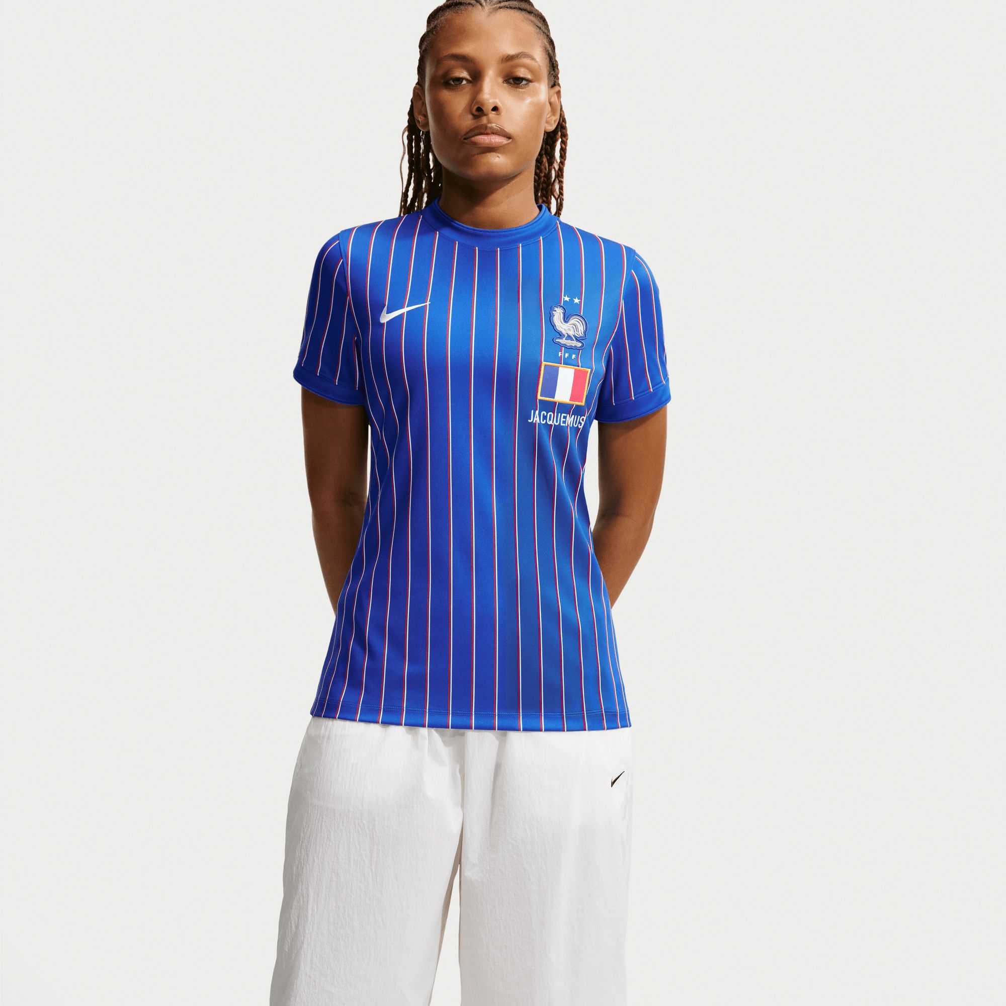 Nike X2 Women's France X Jacquemus 2026 Home Prematch Jersey