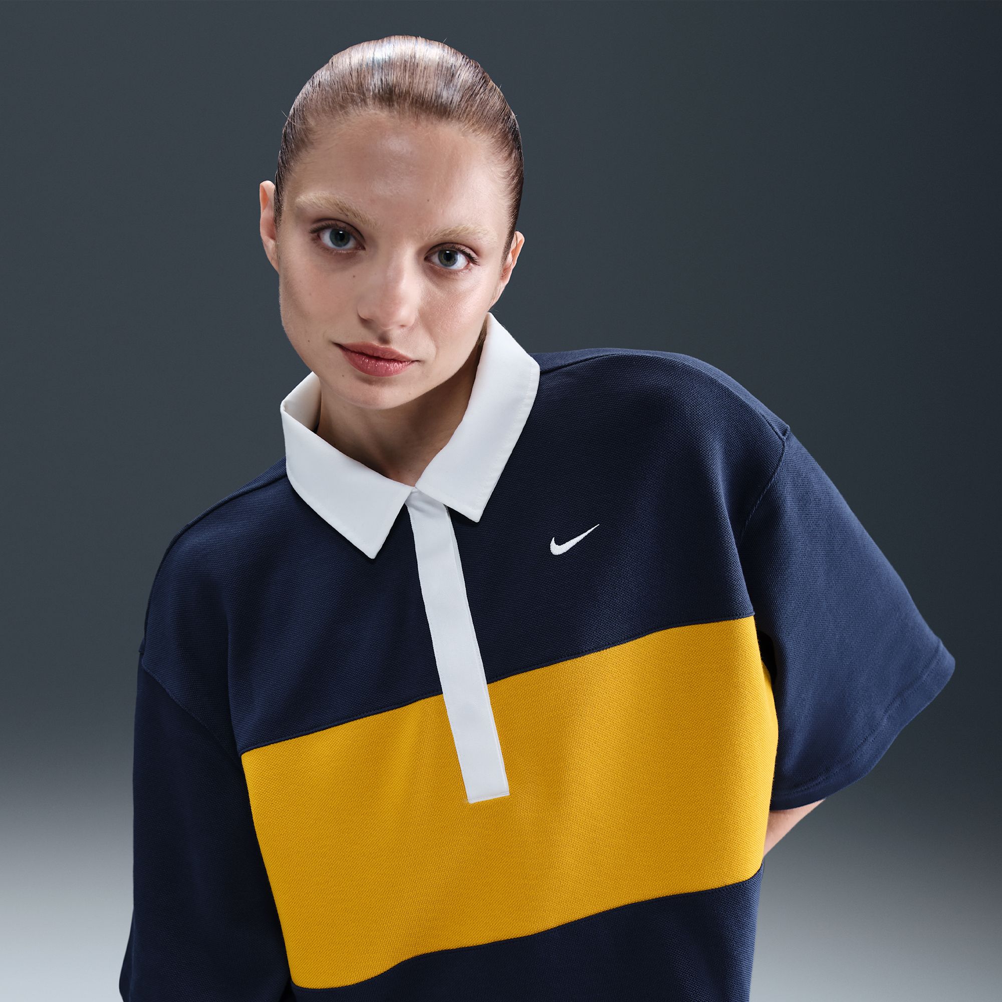Nike Women's Sportswear Street Short Sleeve Polo