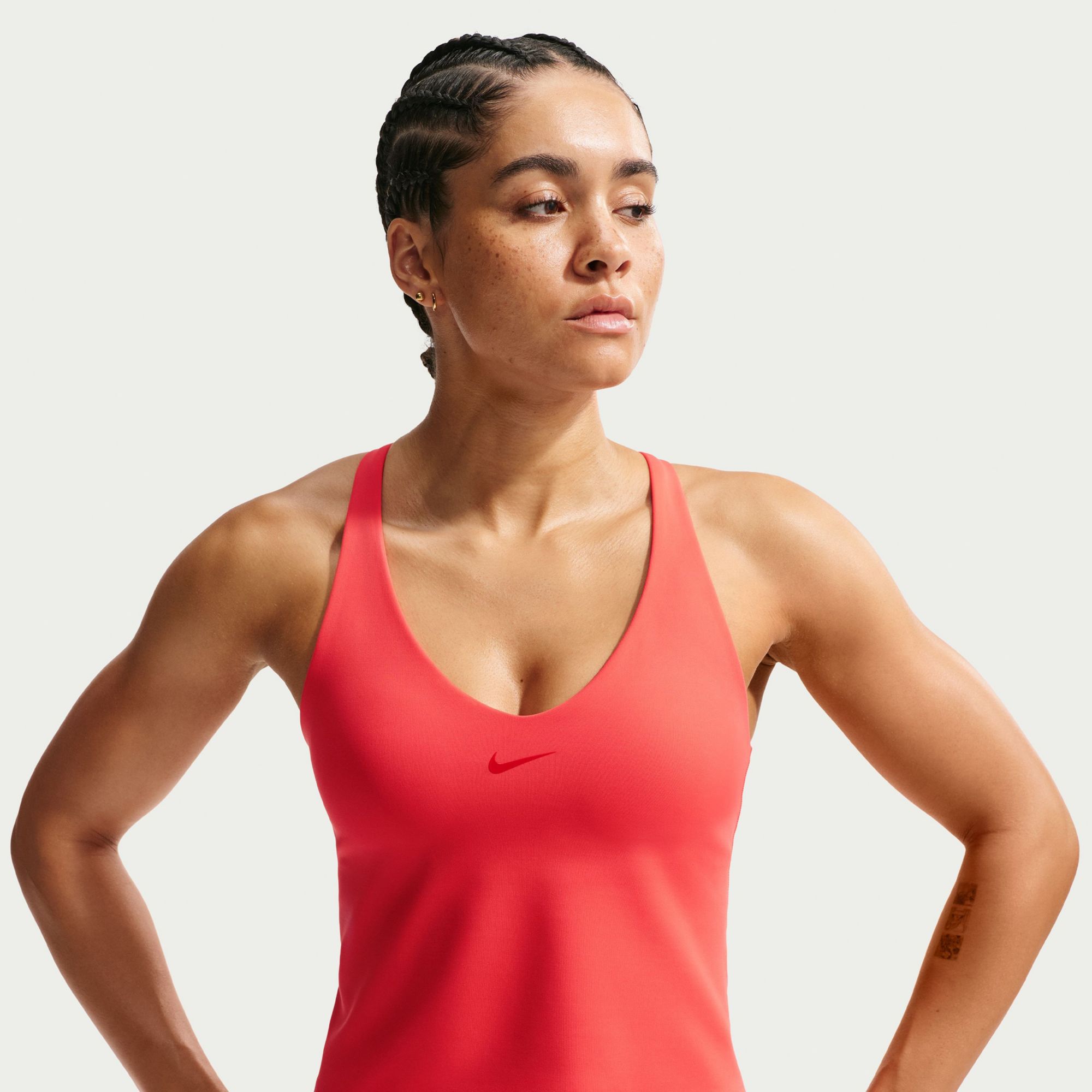 Nike Women's Universa Medium-Support Padded Sports Bra Tank