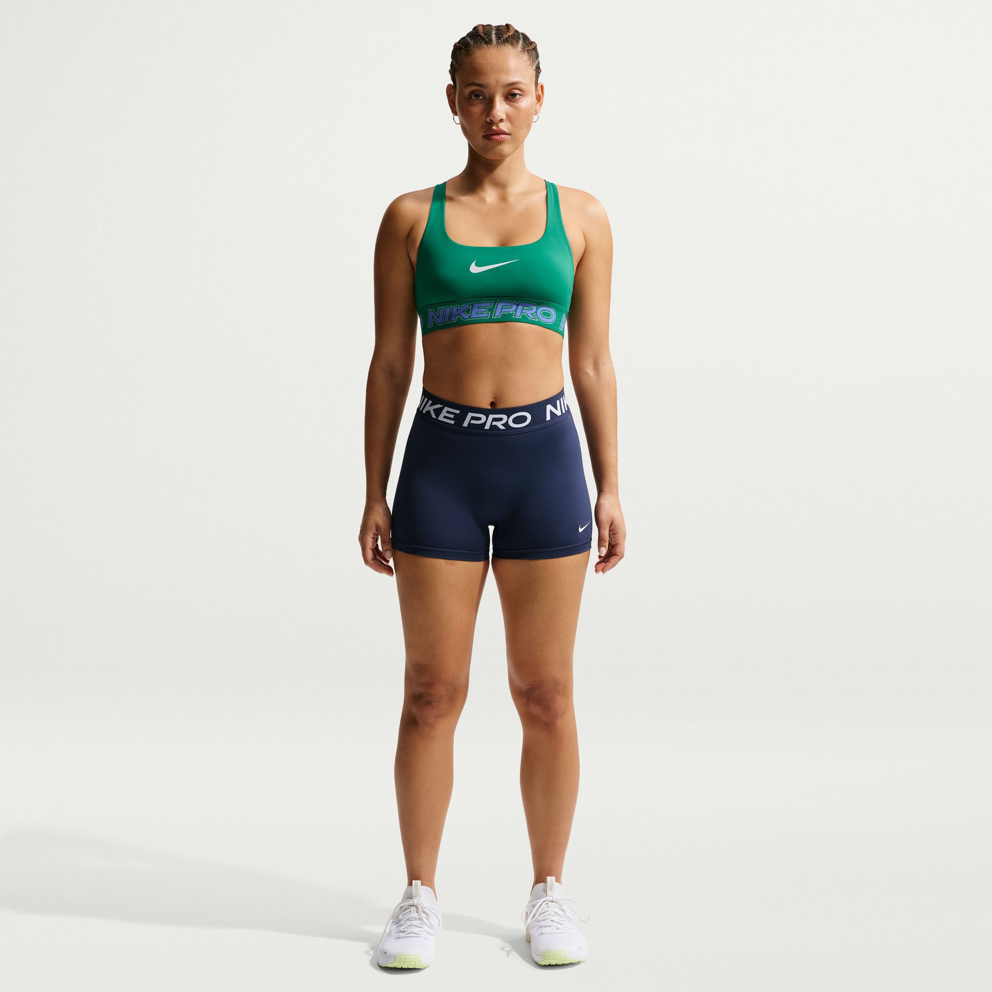 Nike Women's Pro Mid-Rise 3" Biker Shorts