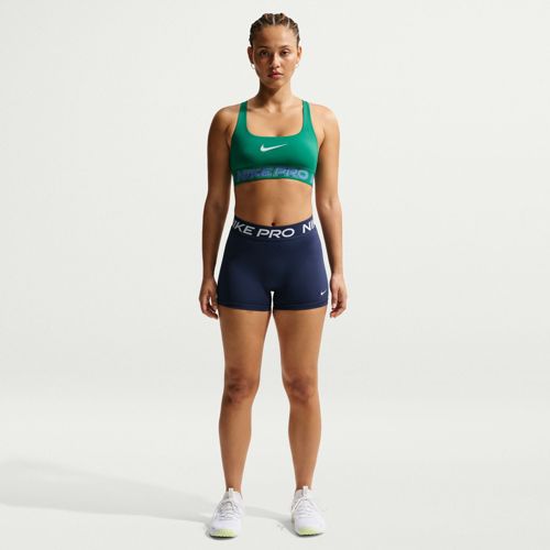 Nike Women's Pro Mid-Rise 3" Bike Shorts With No Front Seam