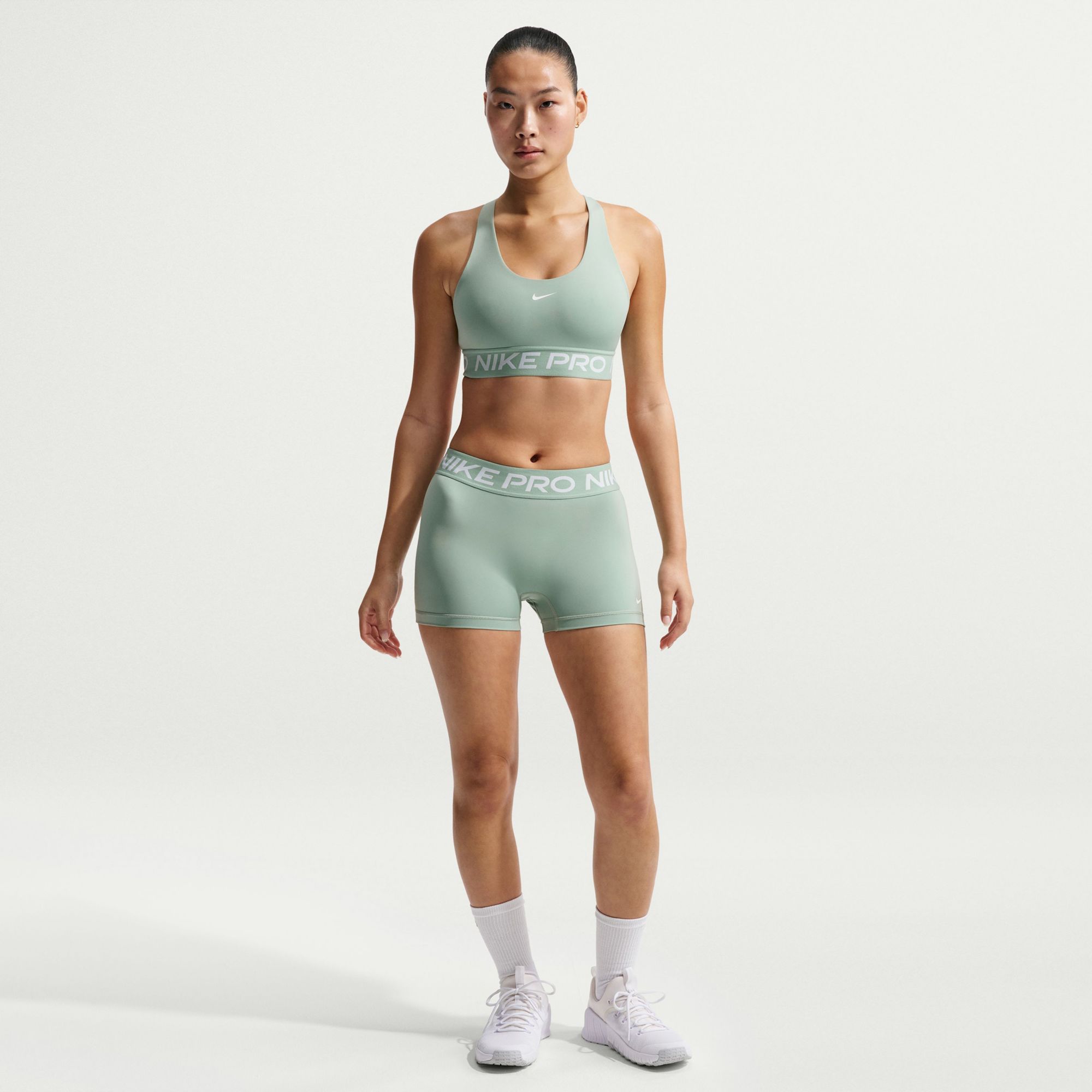 Nike Women's Pro Mid-Rise 3" Bike Shorts With No Front Seam
