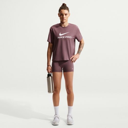 Nike Women's Pro Mid-Rise 3" Bike Shorts With No Front Seam
