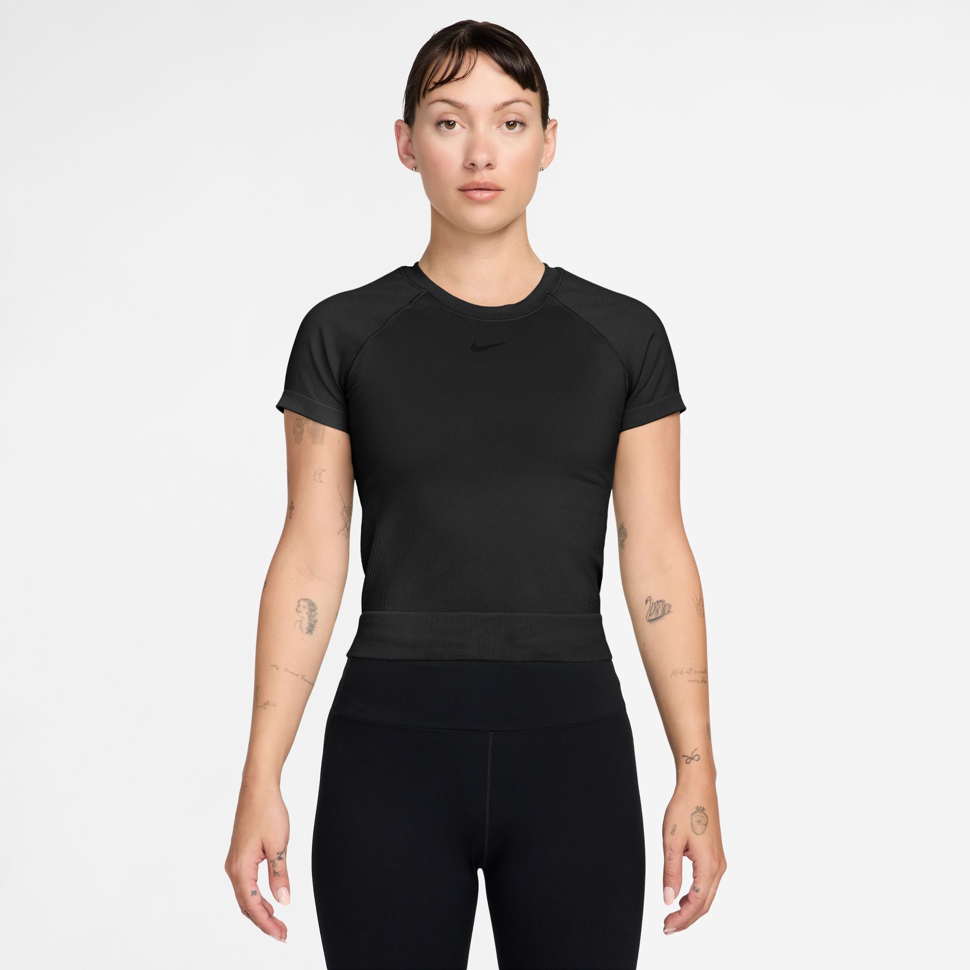 Nike Women's Pro Seamless Dri-FIT Short-Sleeve Top