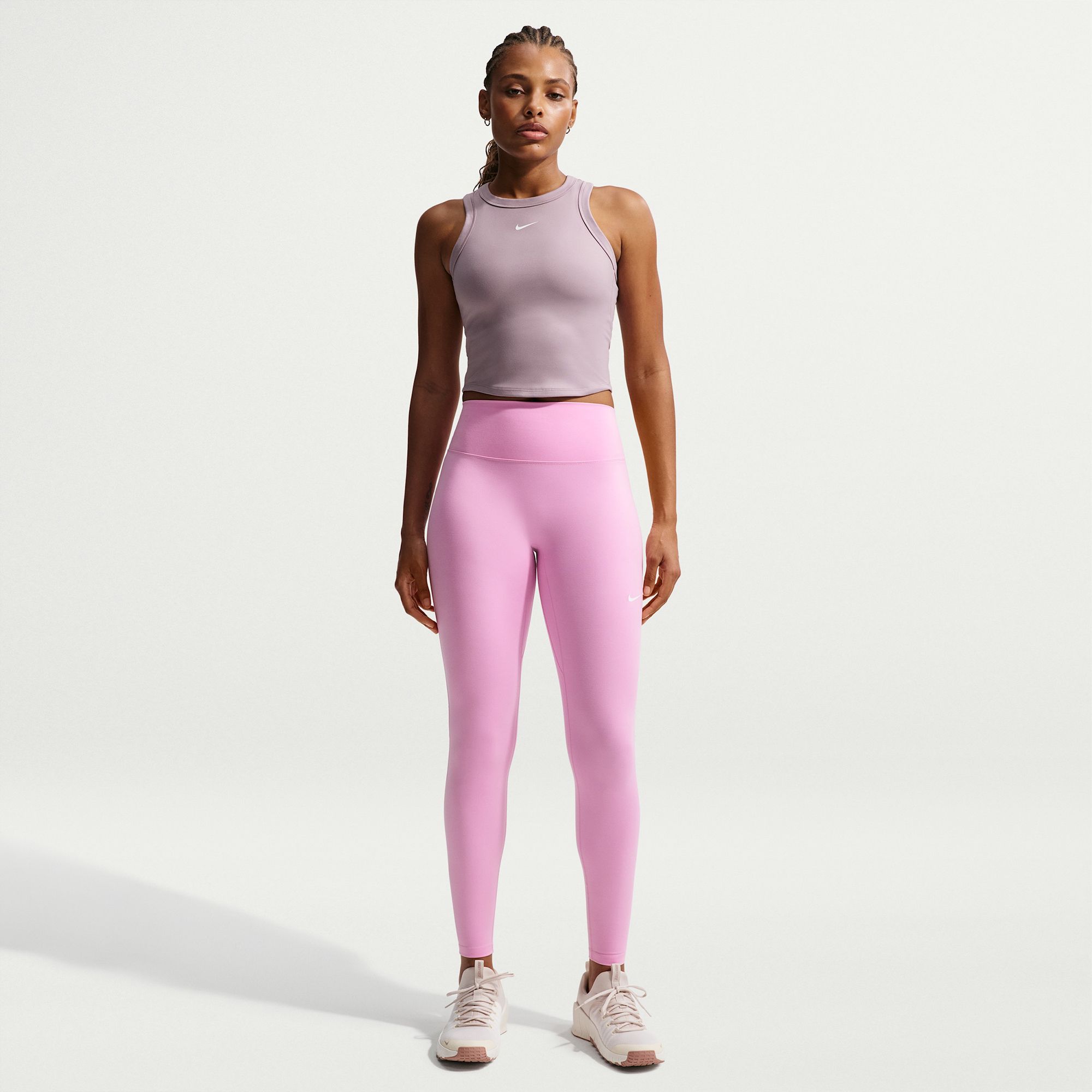 Nike Women's One Seamless Front High-Waisted Full-Length Leggings