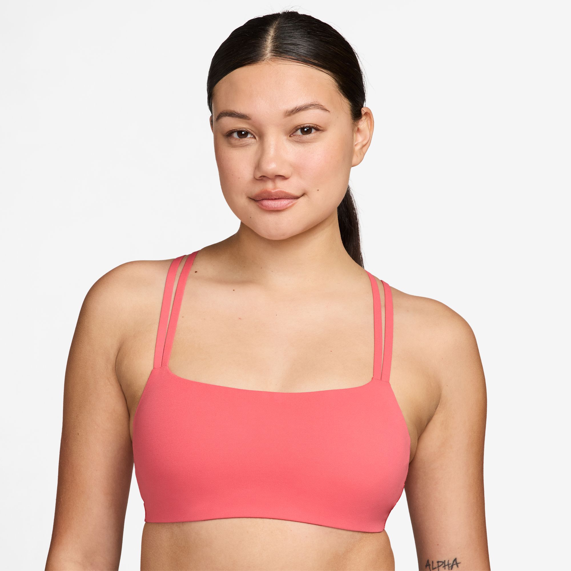Nike Women's Zenvy Strappy Light-Support Padded Sports Bra
