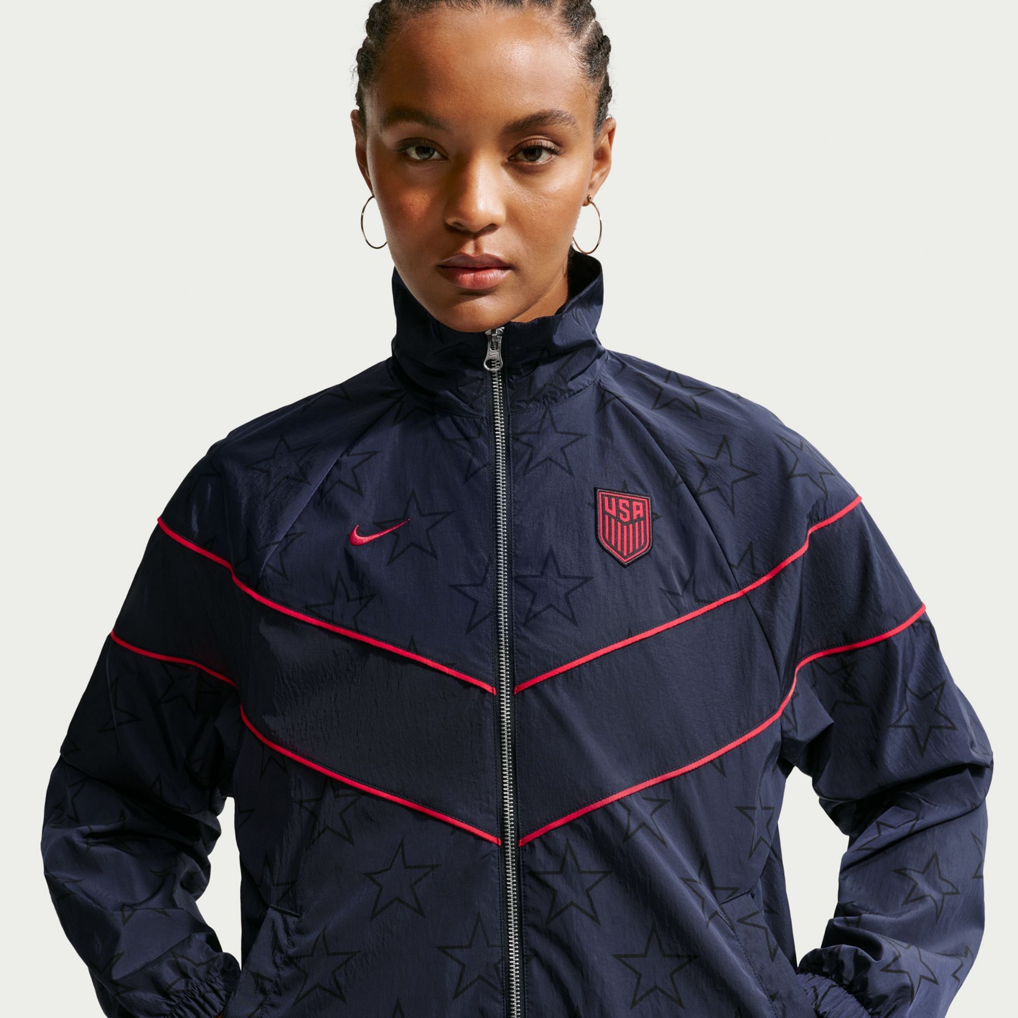 Nike Women's USMNT 2026 Home Windrunner Jacket