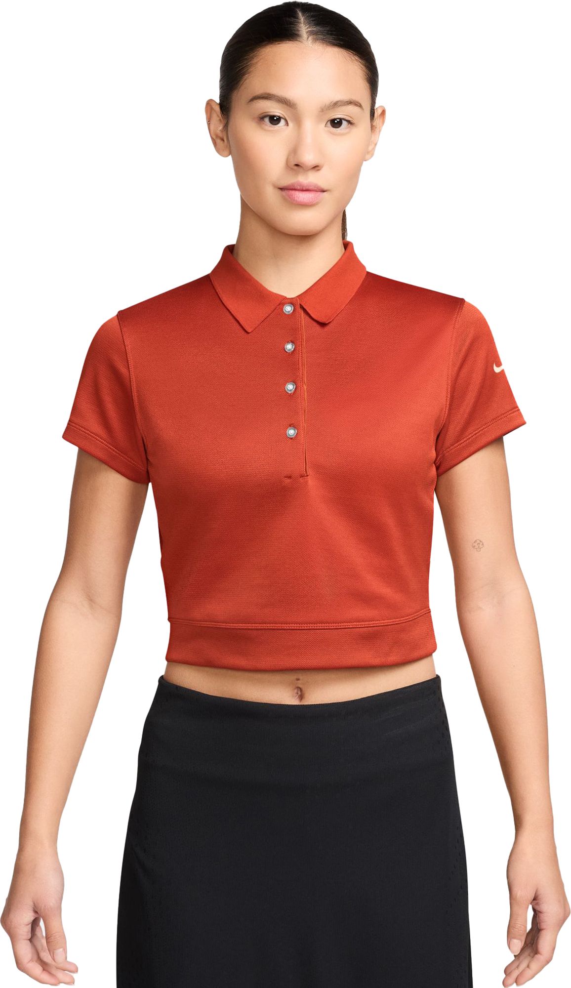 Nike Women's Short Sleeve Golf Polo - Red