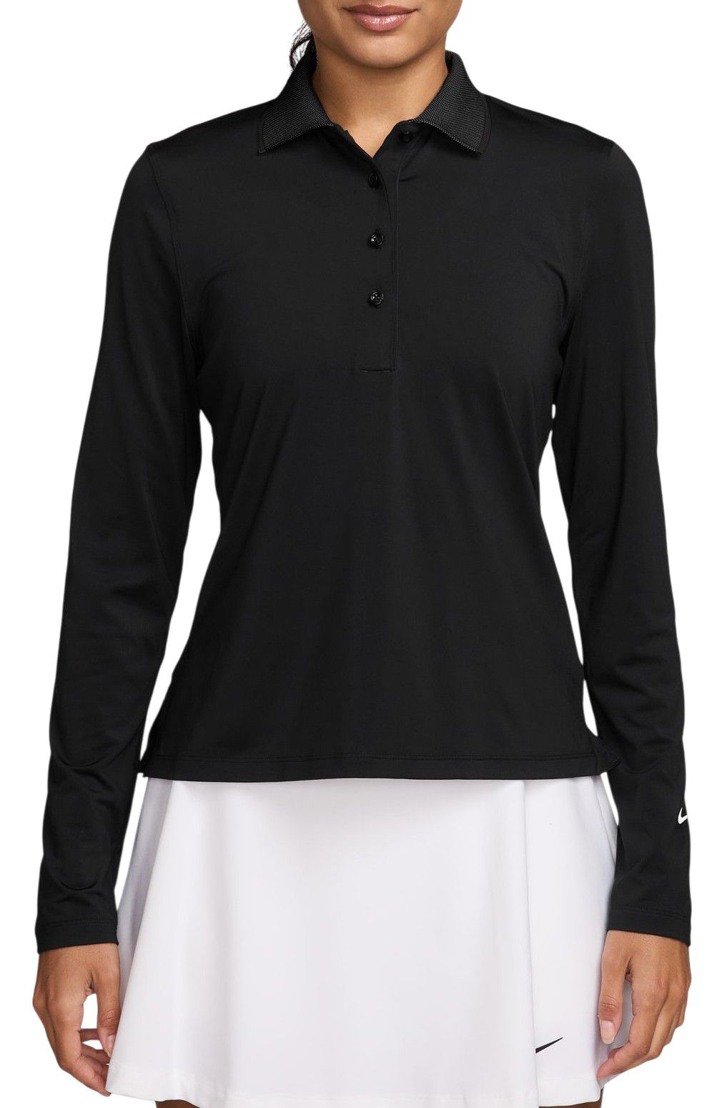 Nike Women's Golf Club Dri-FIT UV Long Sleeve Golf Polo