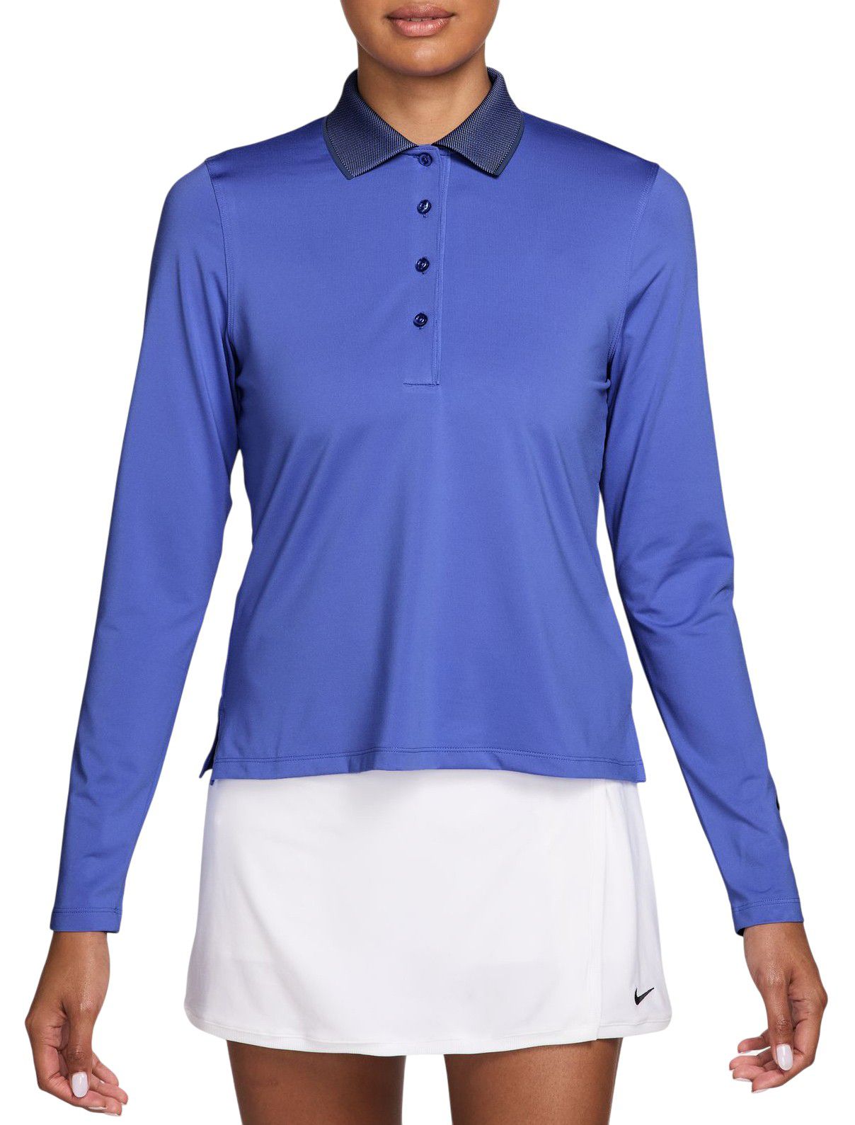 Nike Women's Golf Club Dri-FIT UV Long Sleeve Golf Polo