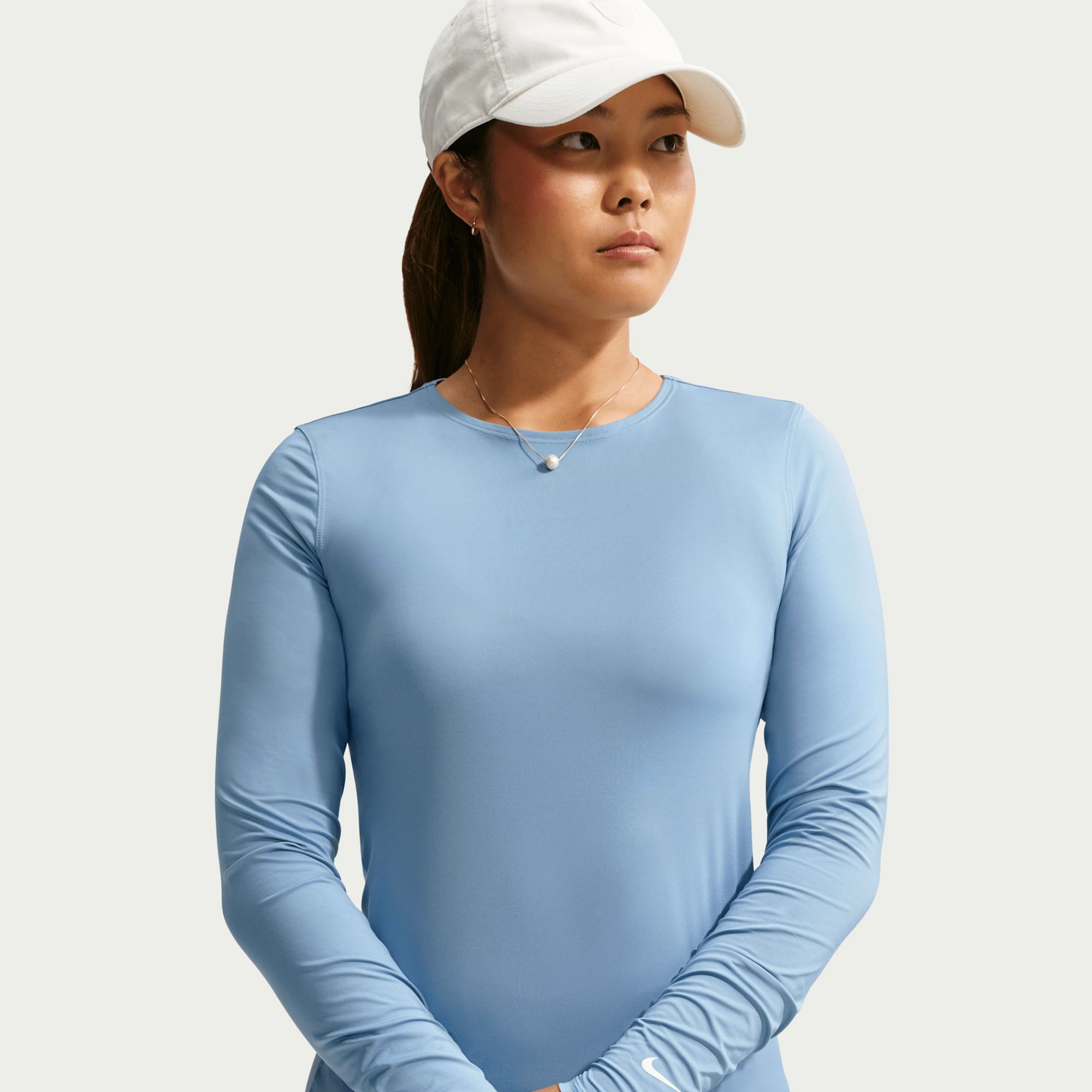 Nike Women's Golf Club Dri-FIT UV Long Sleeve Golf Shirt