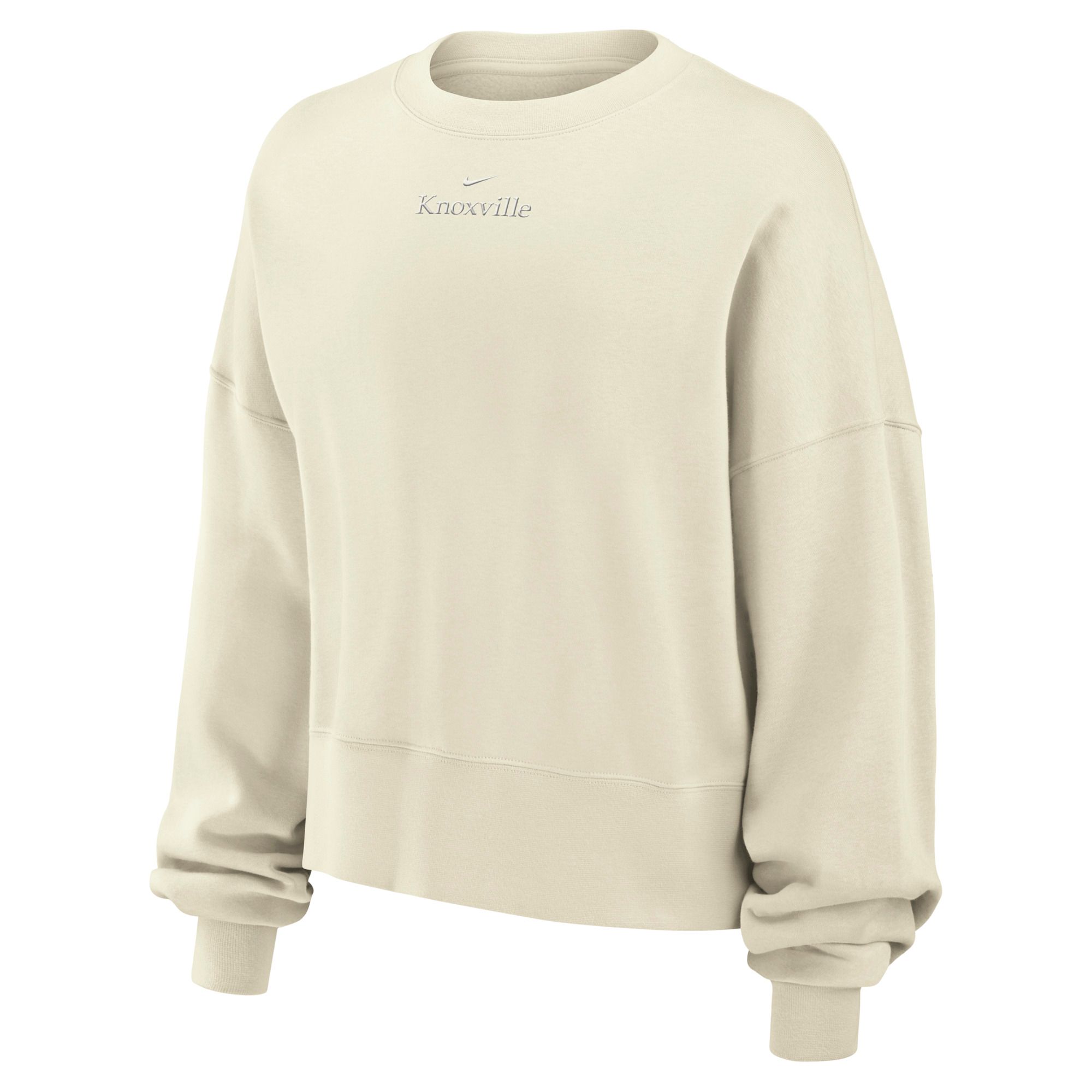 Nike Women's Knoxville White Fleece Crewneck Sweatshirt