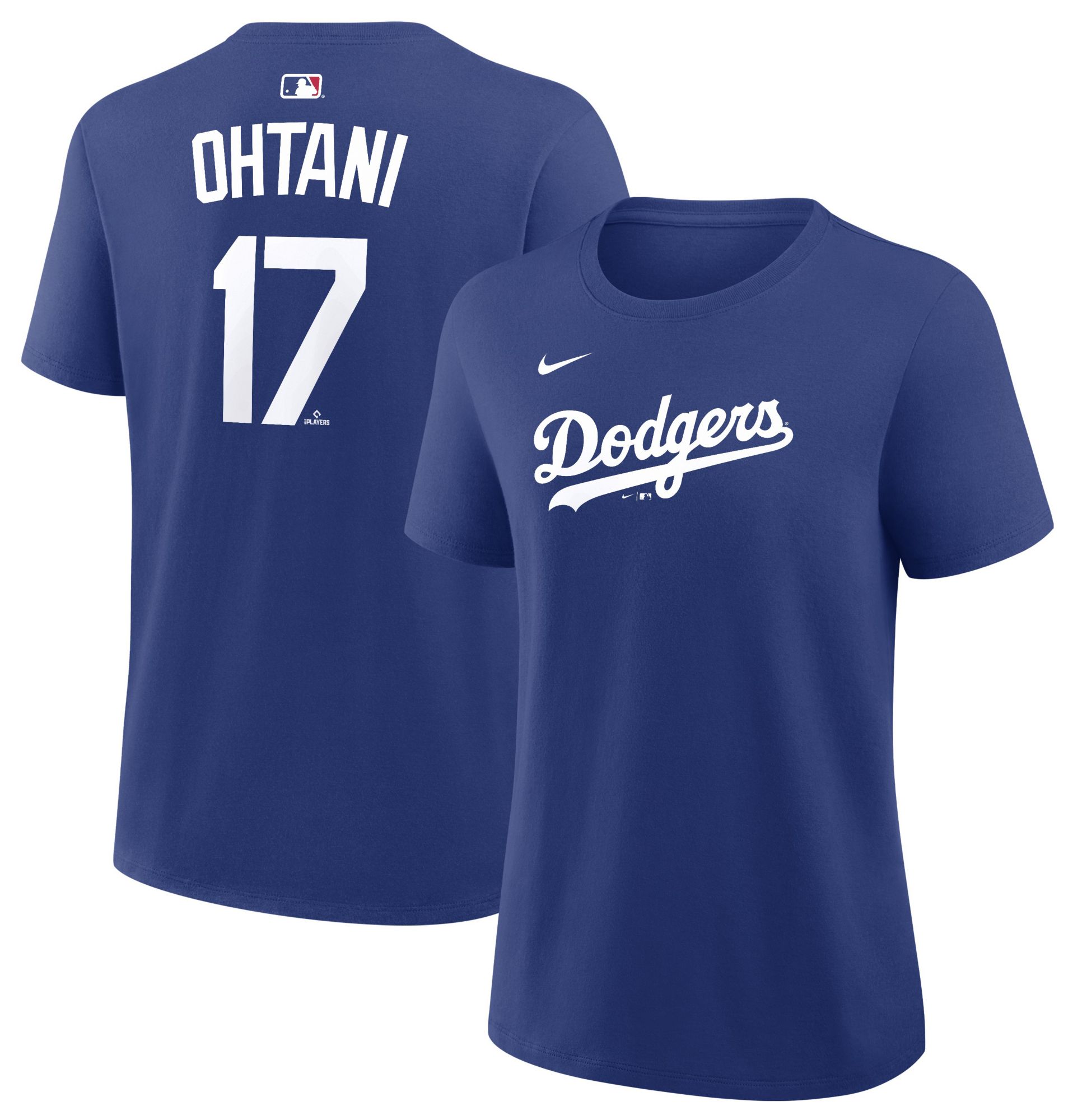 Nike Women's Los Angeles Dodgers Shohei Ohtani #17 Blue Home T-Shirt