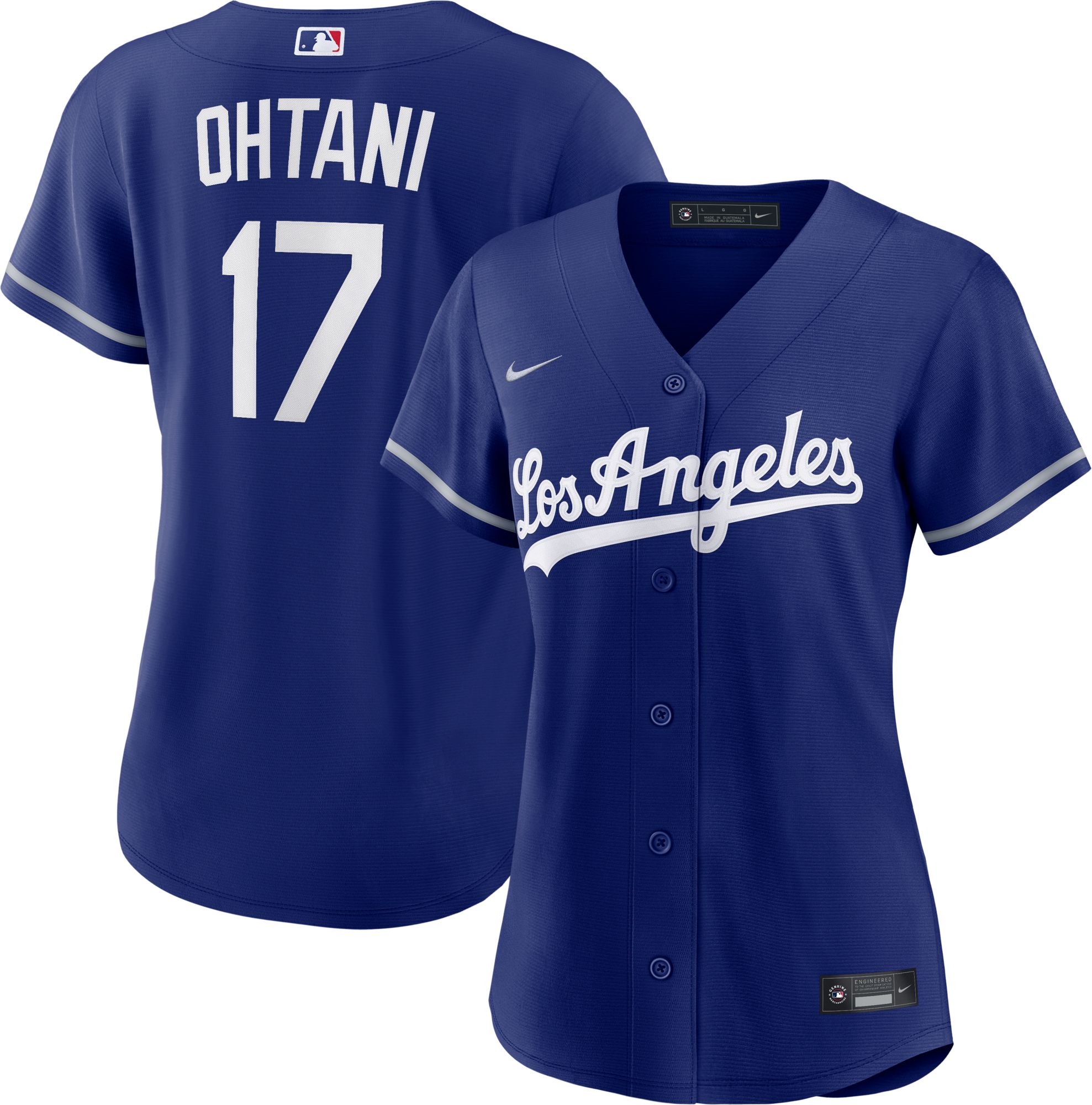 Nike Women's Los Angeles Dodgers Shohei Ohtani #17 Alternate Royal Blue Jersey