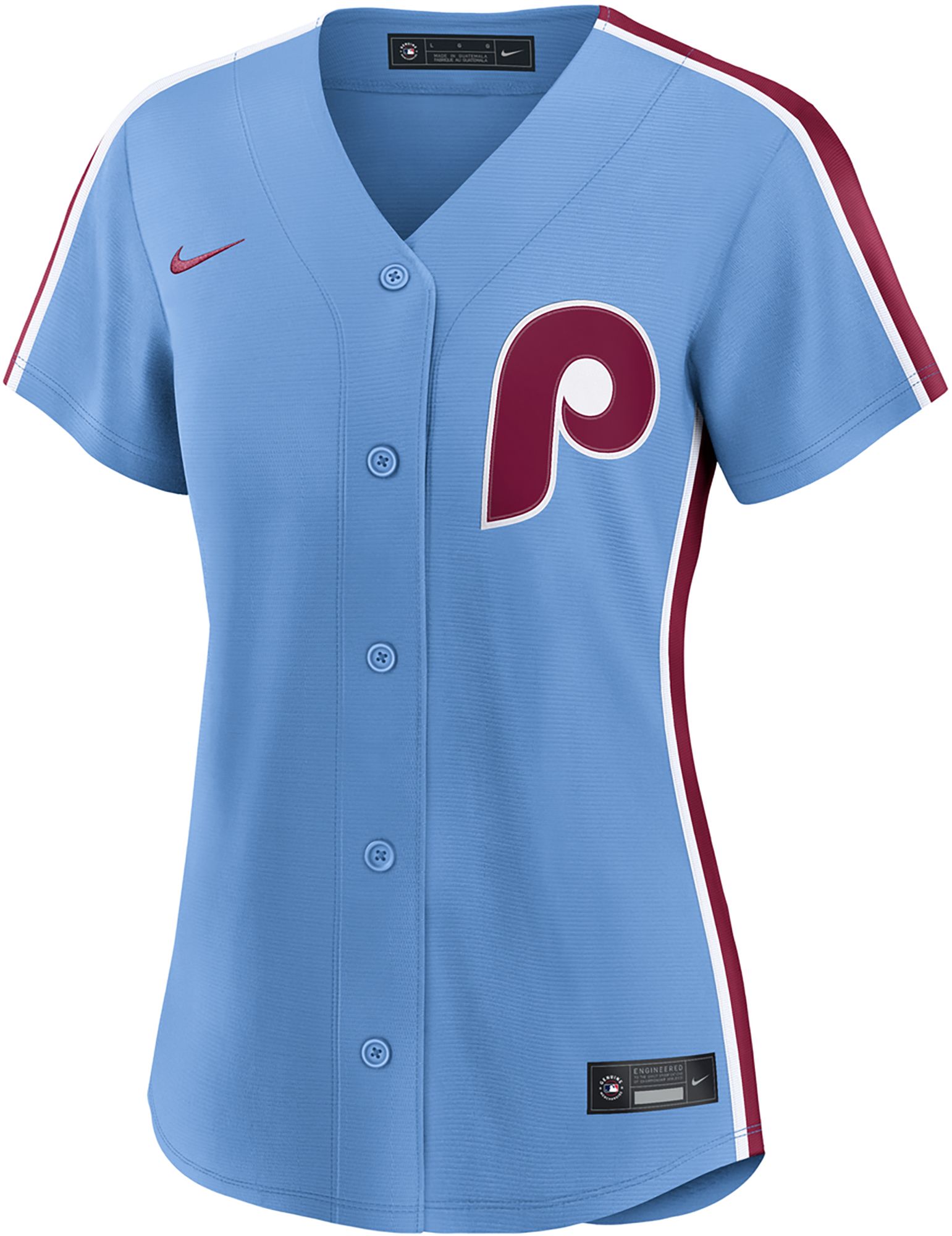 Nike Women's Philadelphia Phillies Blue Blank Alternate Replica Jersey